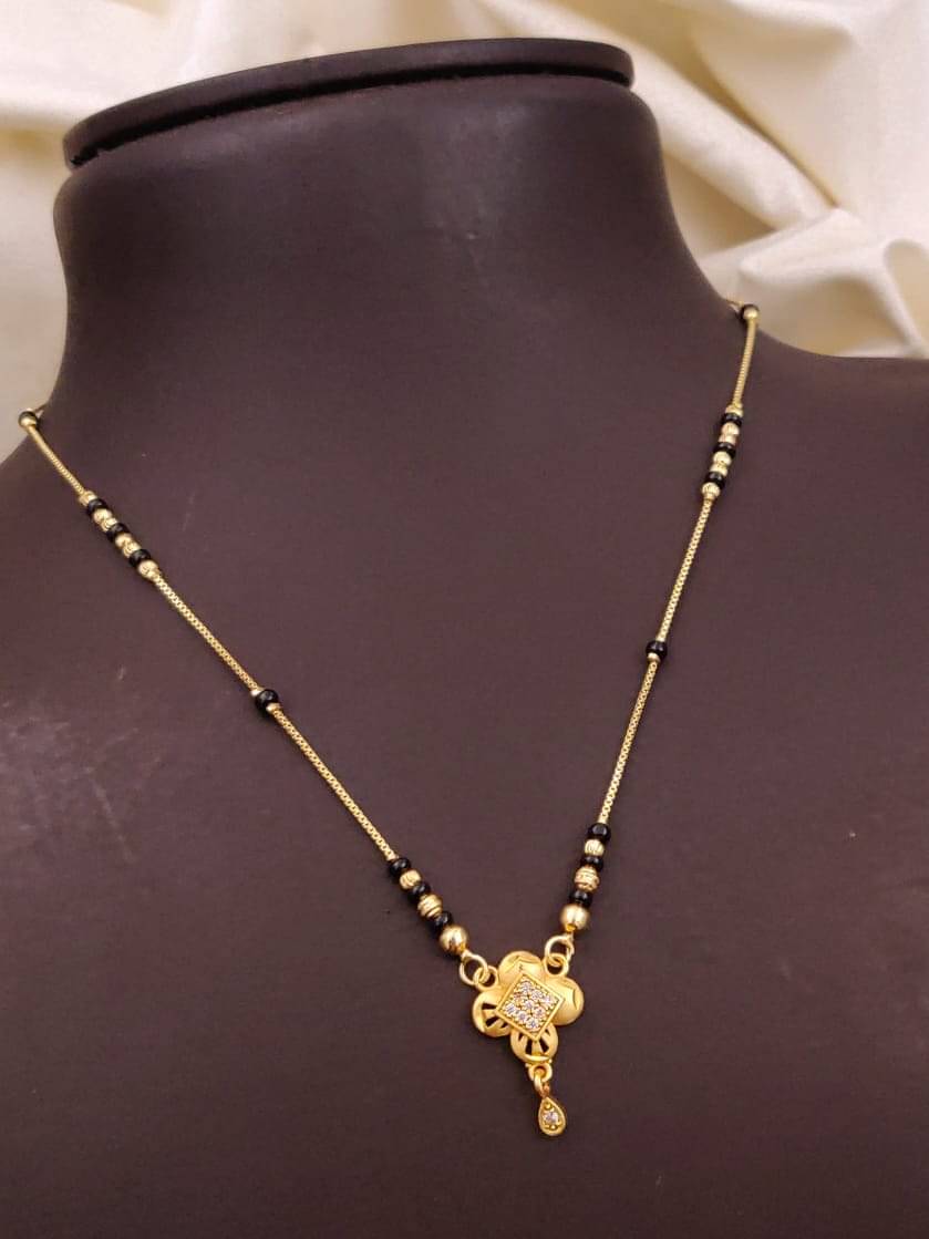 Shivay Fashion hub Golden Mangalsutra ( Pack of 1 ) Shivay Fashion hub Golden Mangalsutra ( Pack of 1 )
