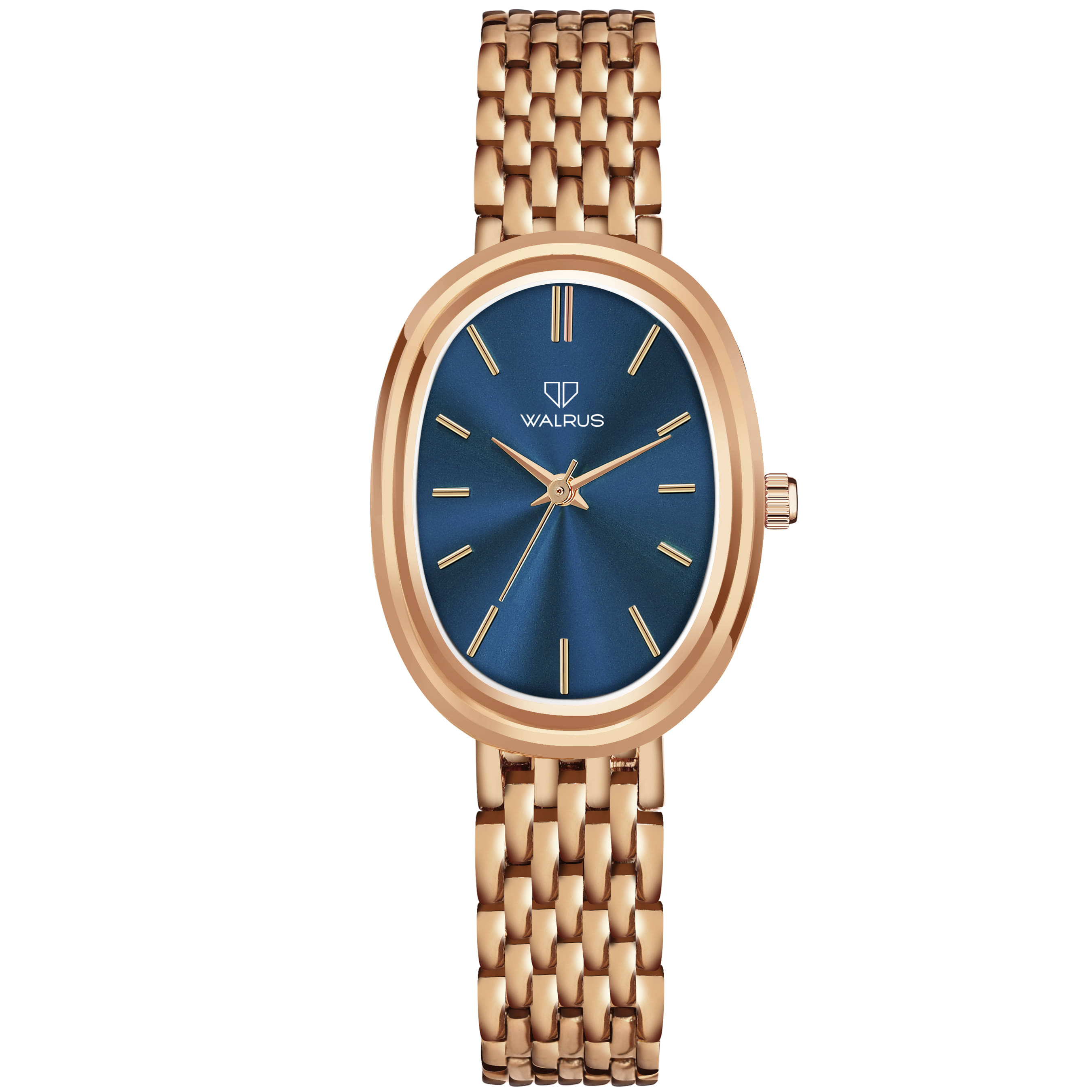     			Walrus Rose Gold Brass Analog Womens Watch
