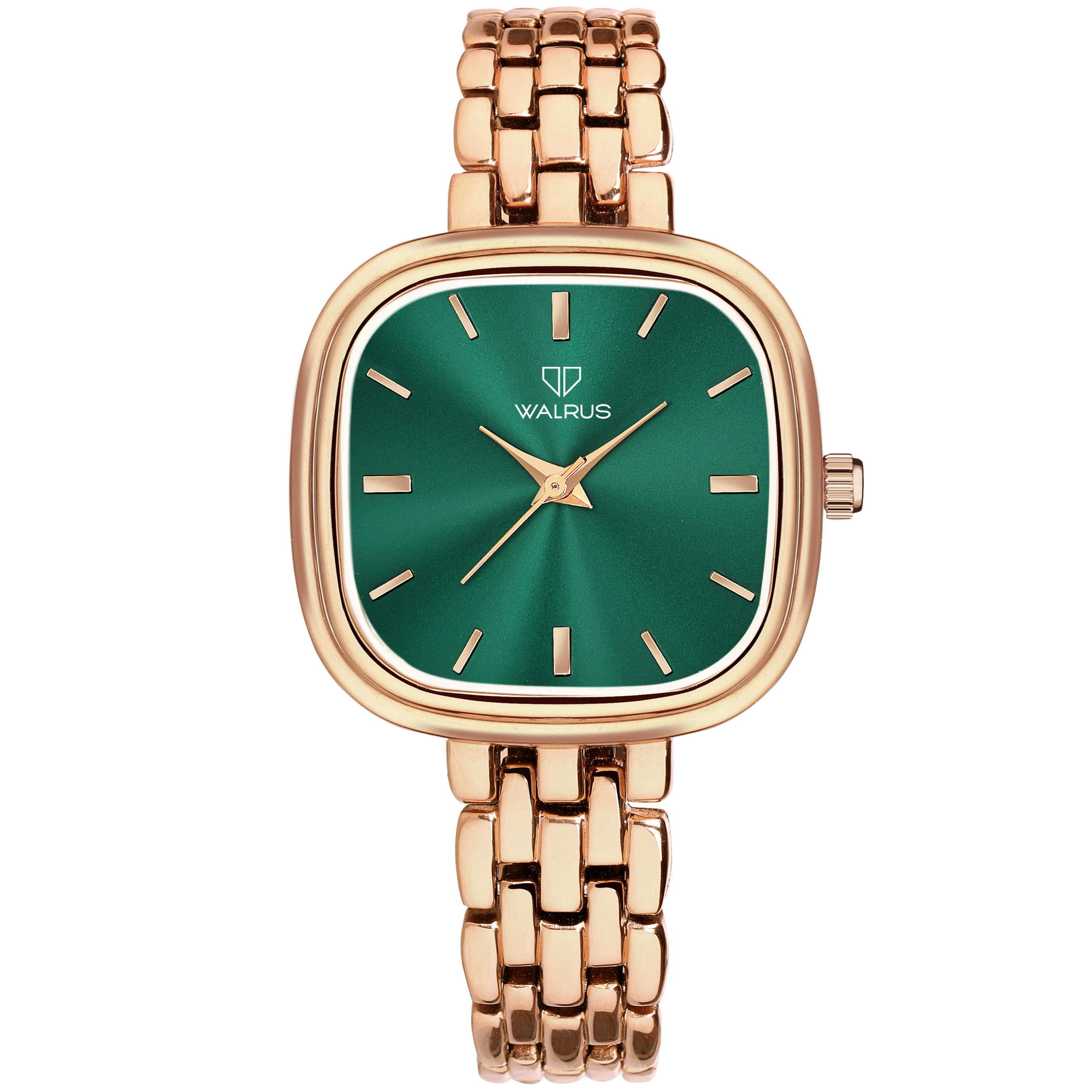     			Walrus Rose Gold Brass Analog Womens Watch