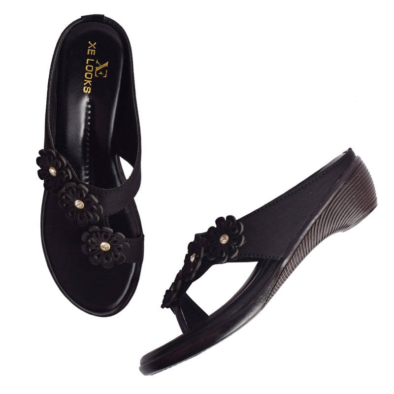     			XE Looks Black Women's Flats