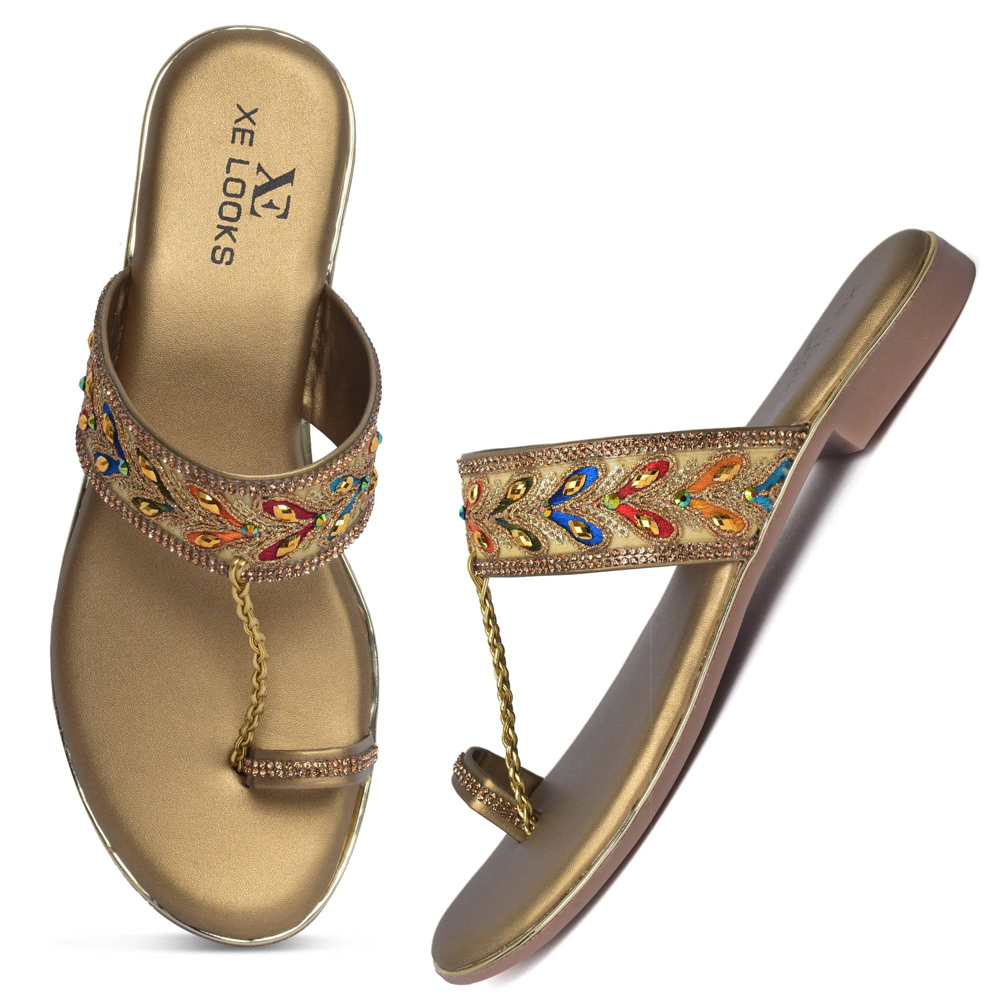 XE Looks Copper Women's Flats XE Looks Copper Women's Flats