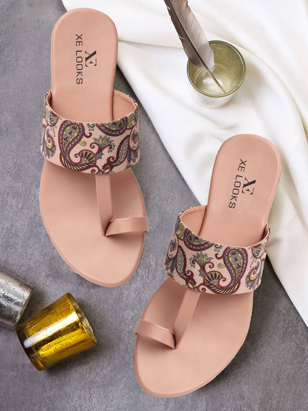     			XE Looks Peach Women's Flats