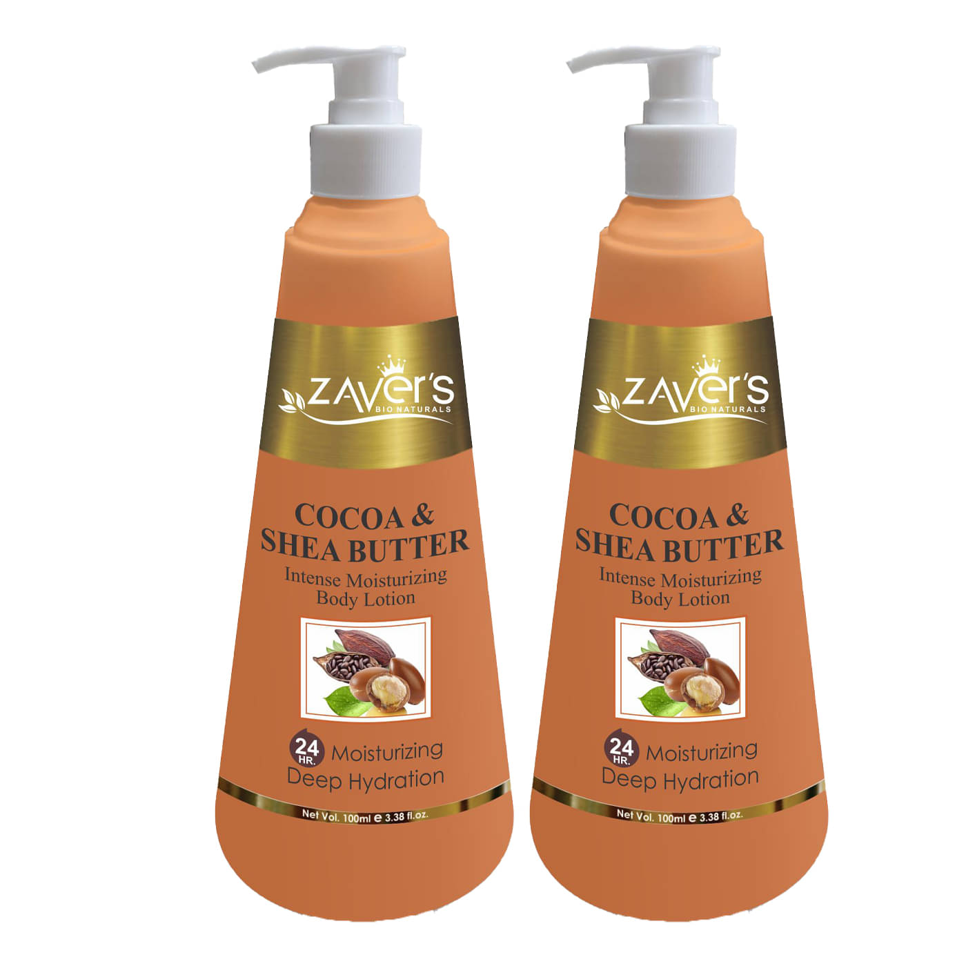     			Zavers Cocoa And Shea Butter Body Lotion 400ml (Pack of 2)