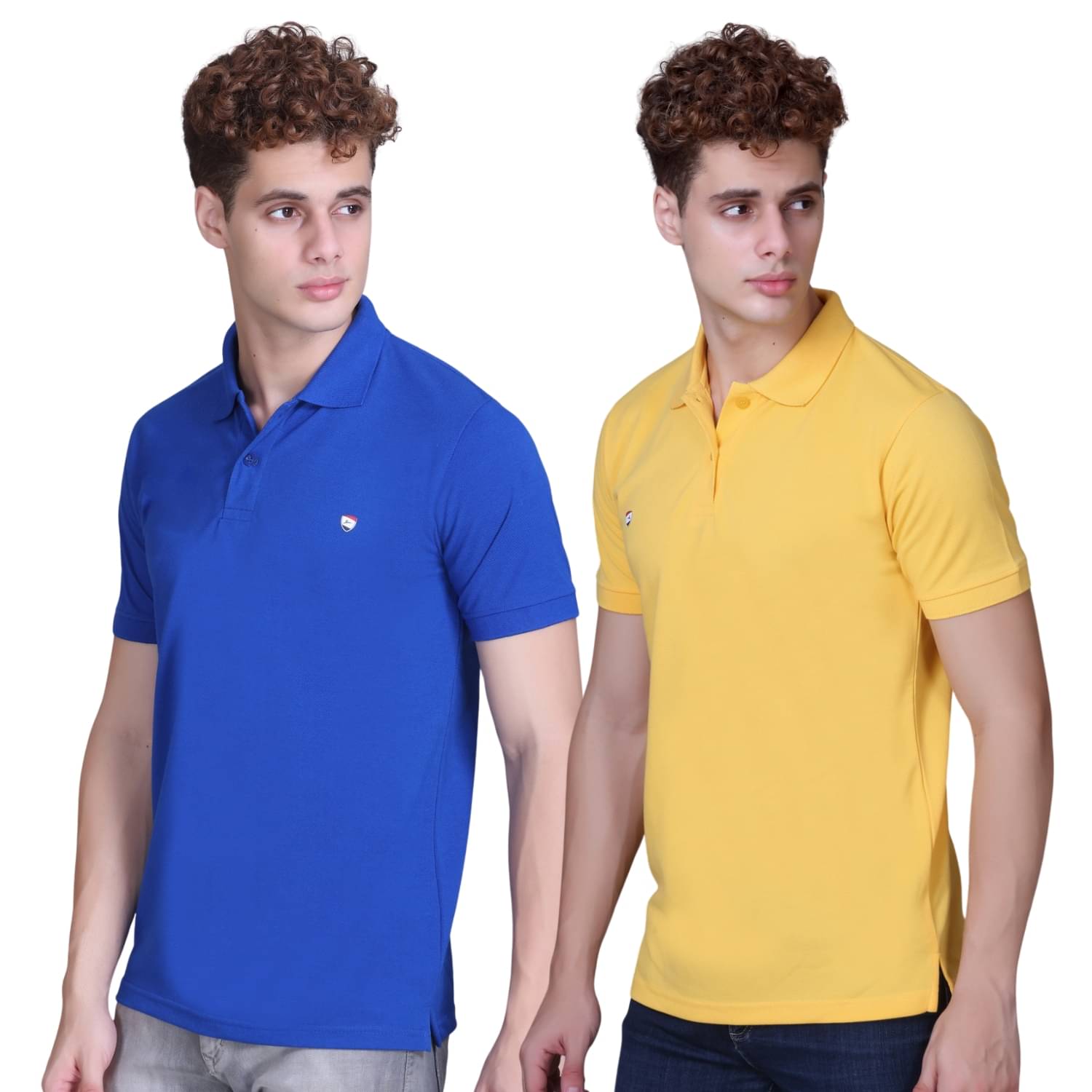     			ZEFFORA Men Cotton Blend Regular Fit Solid Polo T Shirt ( Multicolor6 )