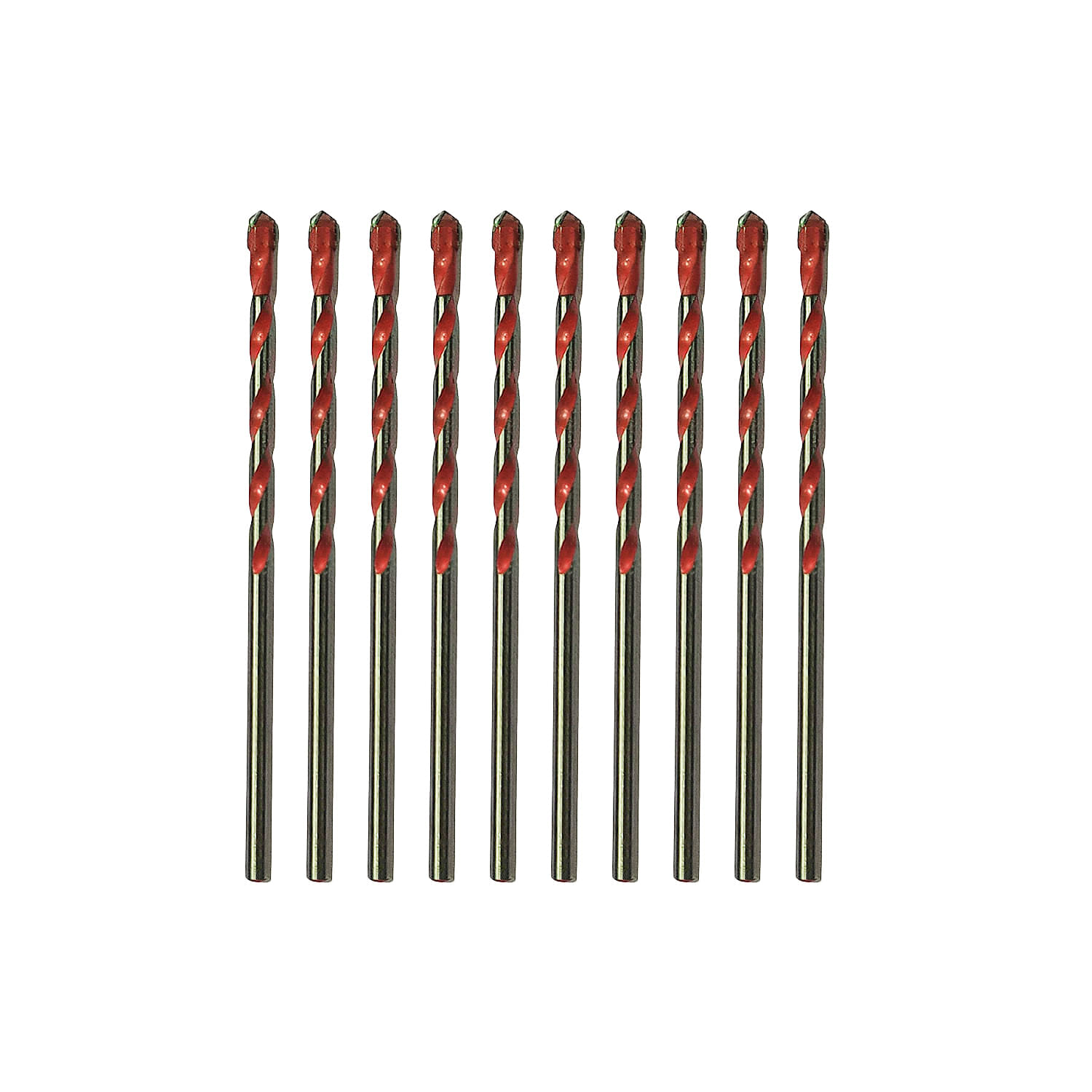     			3mm Ceramic Multipurpose Drill Bit for Glass, Tile, Wood, Concrete, Stone (Pack of 10)