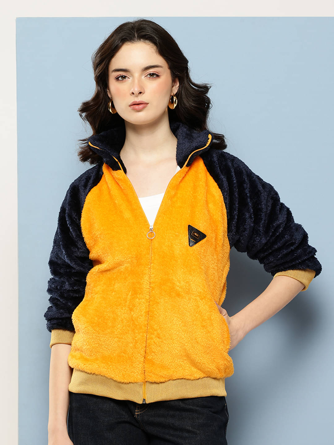     			Aarika - Polyester Yellow Jackets
