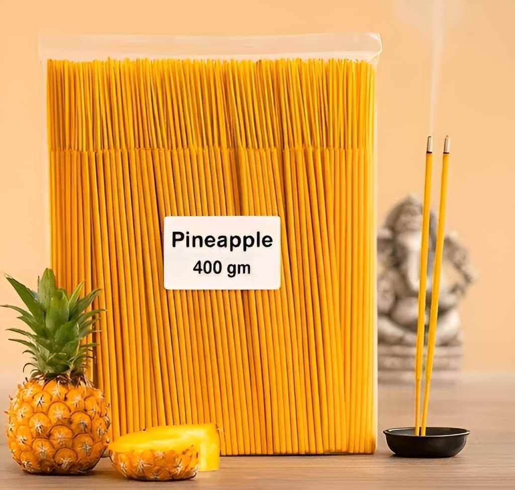 Dwarkesh Agarbatti Incense Black Dhoop Pineapple 400 gm ( Pack of 1 ) Dwarkesh Agarbatti Incense Black Dhoop Pineapple 400 gm ( Pack of 1 )