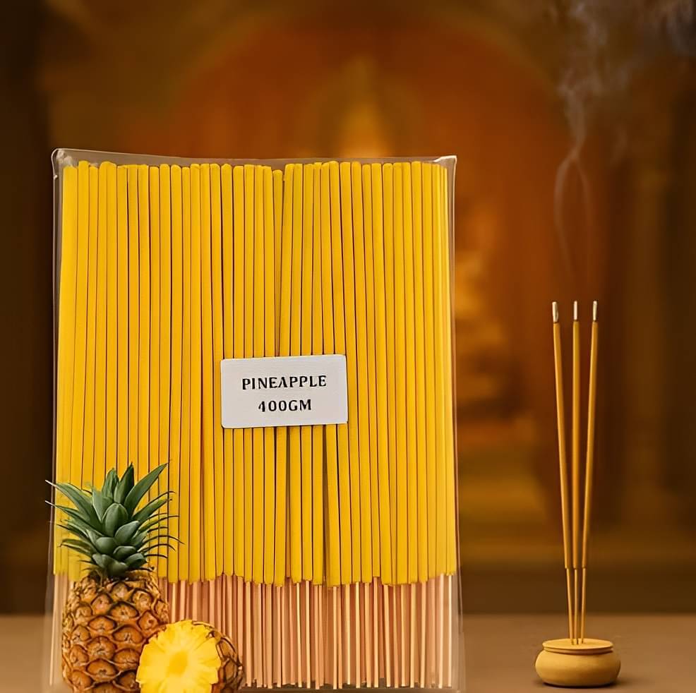 Dwarkesh Agarbatti Incense Black Dhoop Pineapple 400 gm ( Pack of 1 ) Dwarkesh Agarbatti Incense Black Dhoop Pineapple 400 gm ( Pack of 1 )