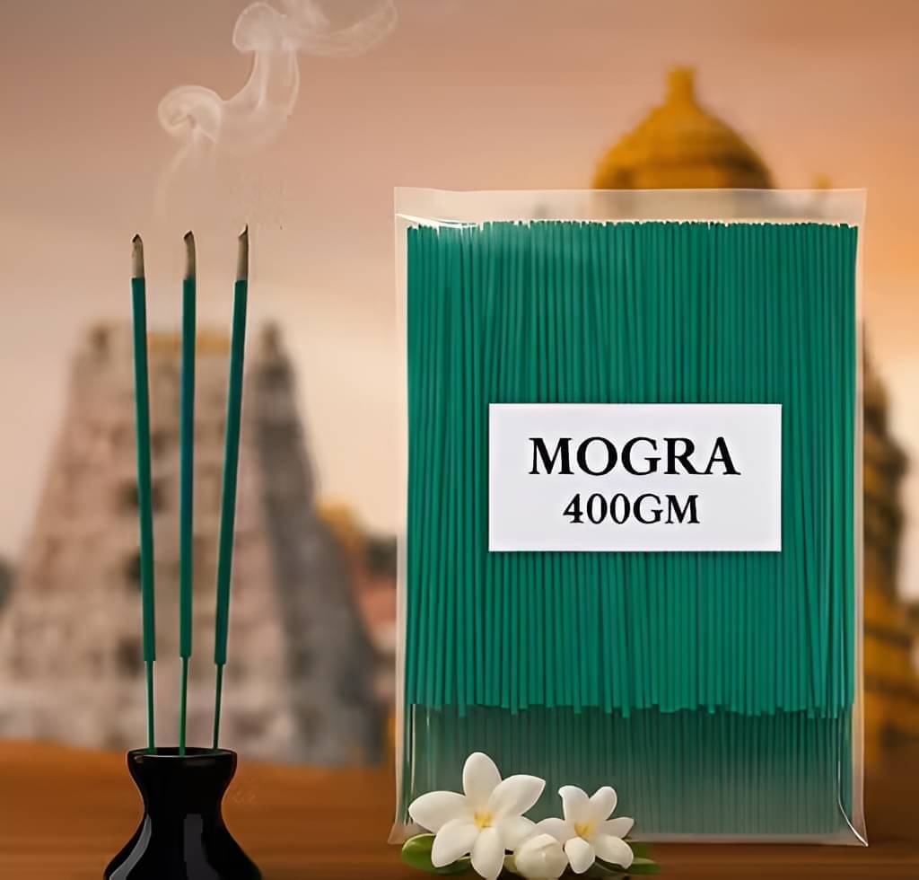 Dwarkesh Agarbatti Incense Black Dhoop Mogra 400 gm ( Pack of 1 ) Dwarkesh Agarbatti Incense Black Dhoop Mogra 400 gm ( Pack of 1 )