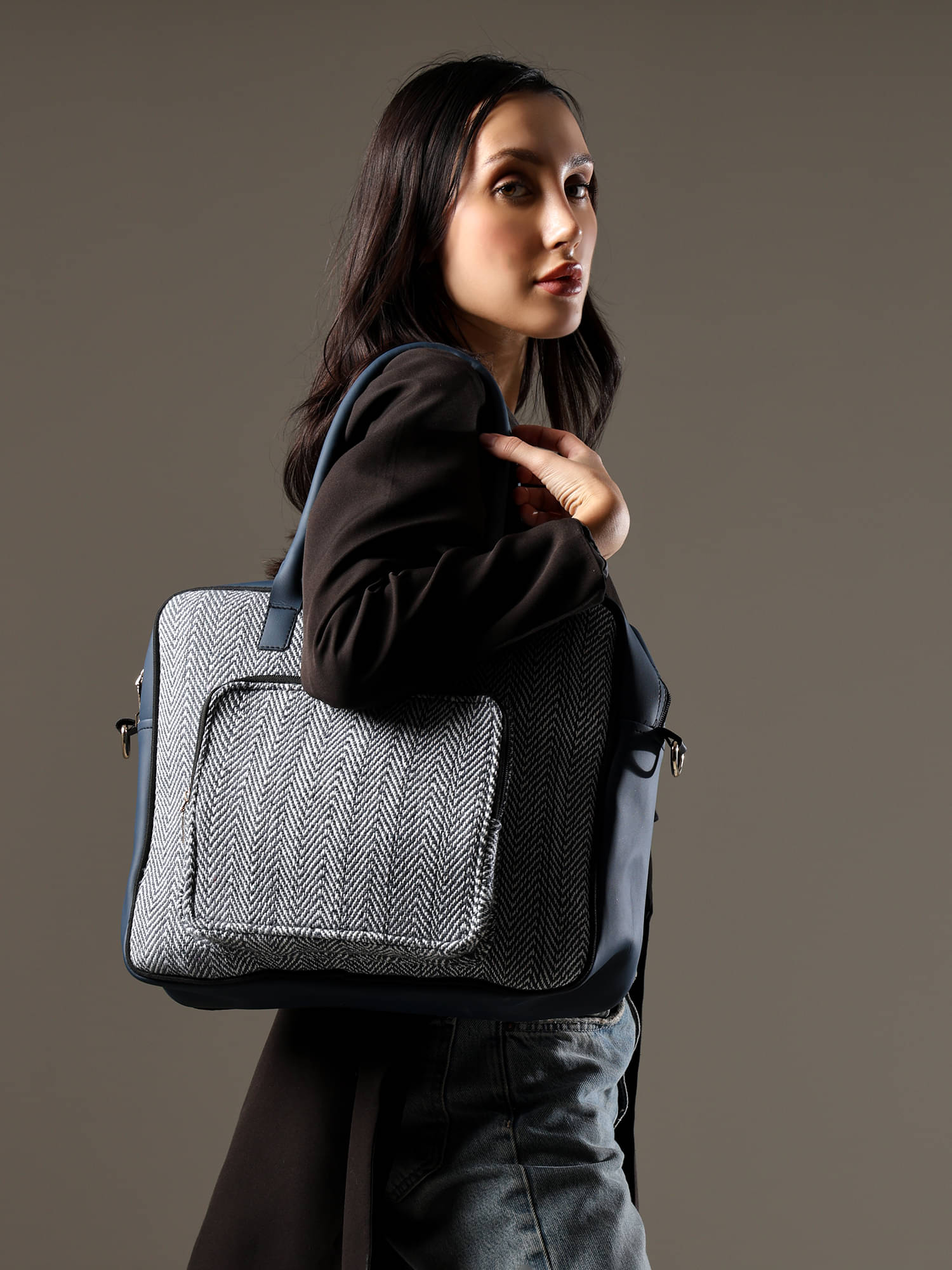    			ENSAC Blue Laptop Sleeves