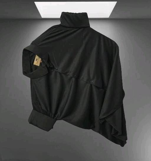     			ETSY Linen Regular Fit Solids Full Sleeves Men's Casual Shirt - Black ( Pack of 1 )