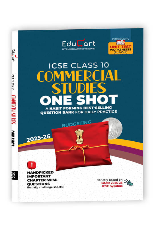Educart ICSE Class 10 One-shot Question Bank 2026 Commercial Studies (strictly for 2025-26 boards) Educart ICSE Class 10 One-shot Question Bank 2026 Commercial Studies (strictly for 2025-26 boards)