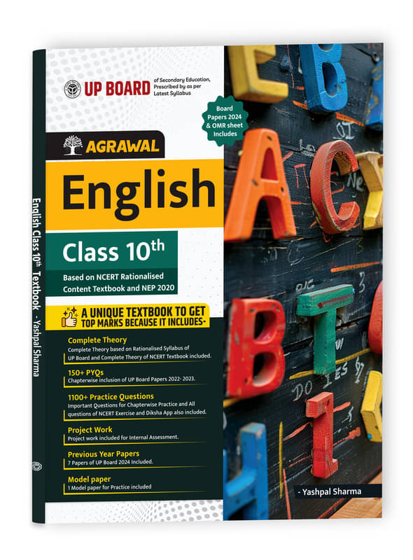     			Educart UP Board Class 10 English Textbook 2026 (Based on Latest Syllabus for 2025-26 Exam)