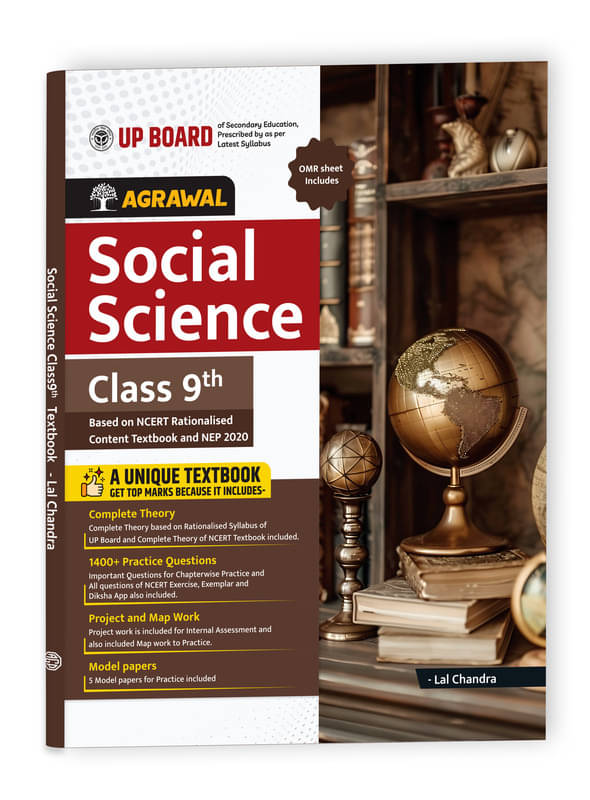 Educart UP Board Class 9 Social Science Textbook 2026 (Based on Latest Syllabus for 2025-26 Exam) - English Medium Educart UP Board Class 9 Social Science Textbook 2026 (Based on Latest Syllabus for 2025-26 Exam) - English Medium