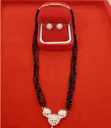     			Geneirc Saritas Digital Store Black Mangalsutra ( Pack of 1 )