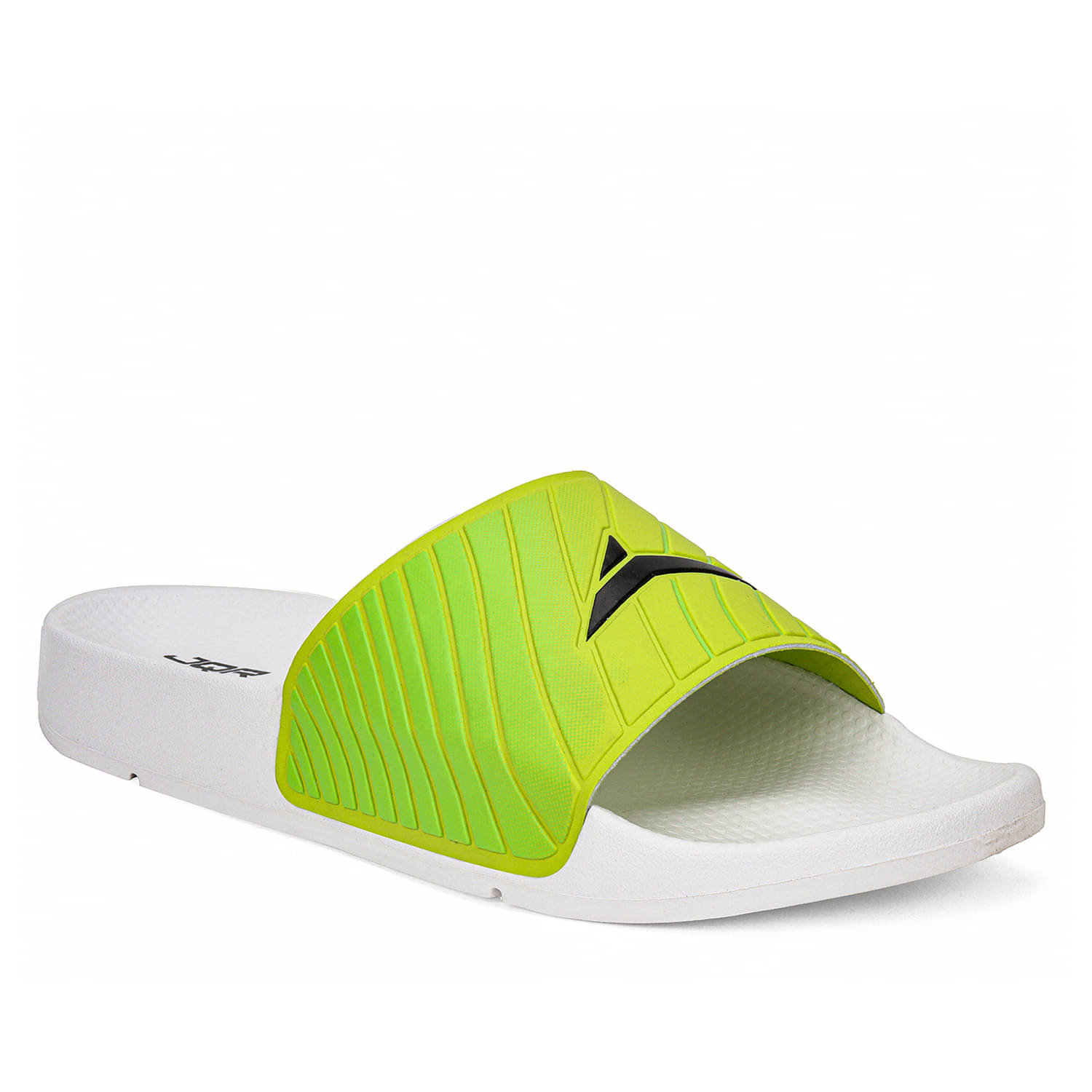     			JQR White Men's Slide Flip Flop