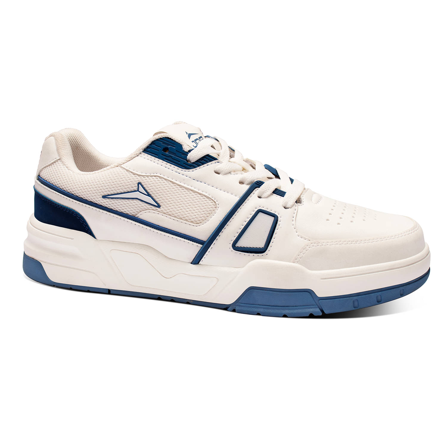     			JQR ZYLON White Men's Sneakers