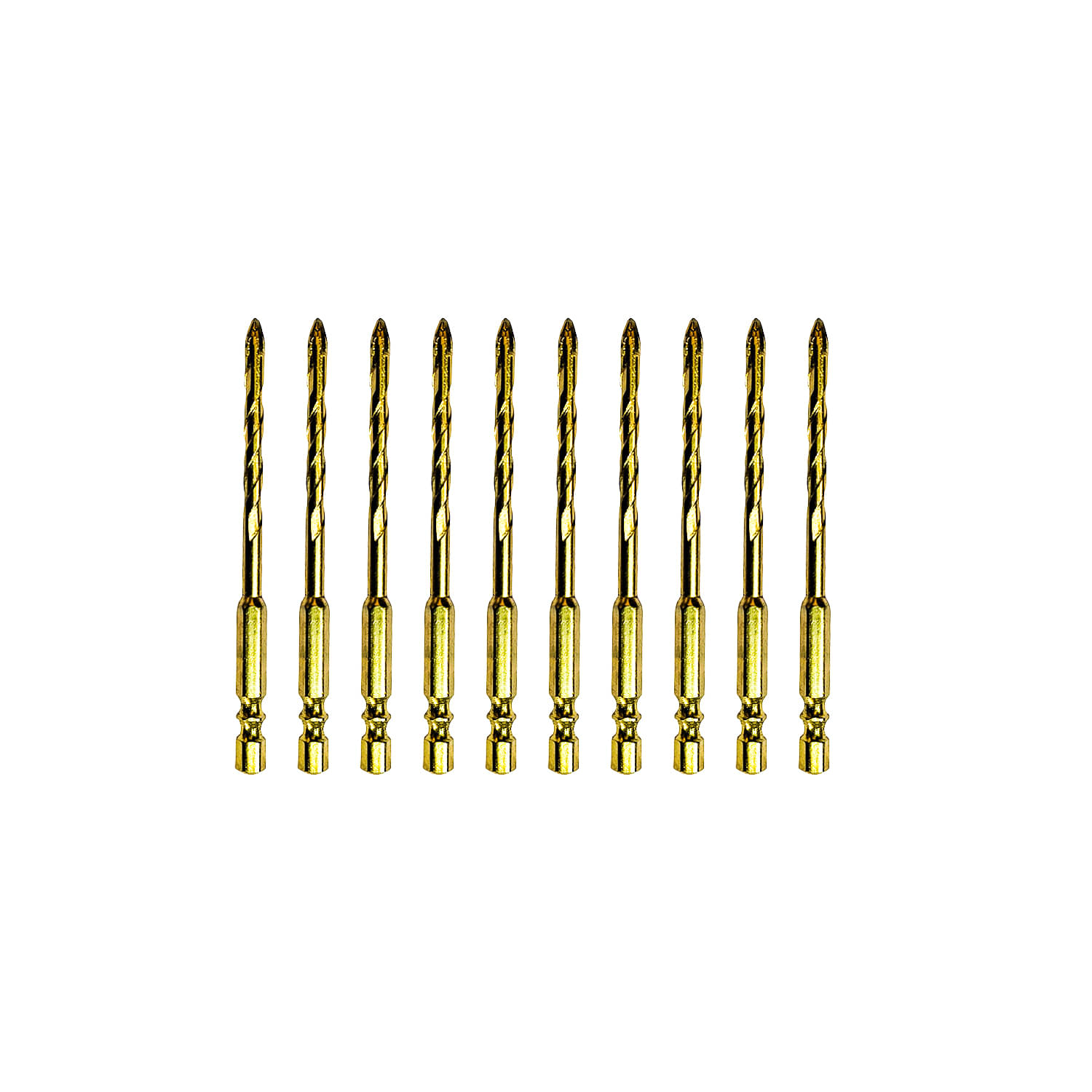     			LXMI 5mm (Cross Tip) Ceramic Multipurpose Drill Bit for Glass, Tile, Wood, Concrete, Stone (Pack of 10)