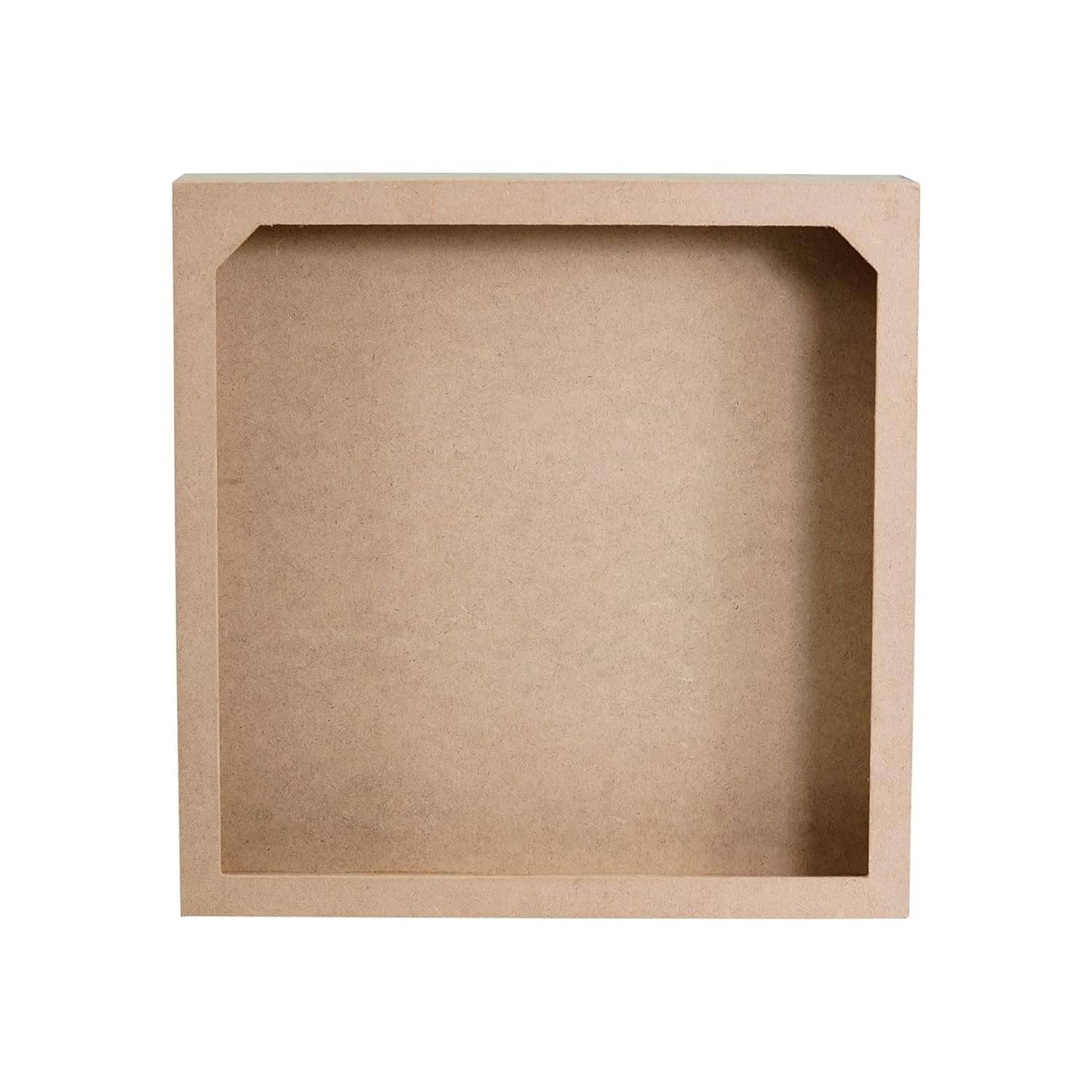     			Little Birdie MDF Shadow Box W12.5 X H12.5 X D2.3inch 2.9mm Thick 1pc