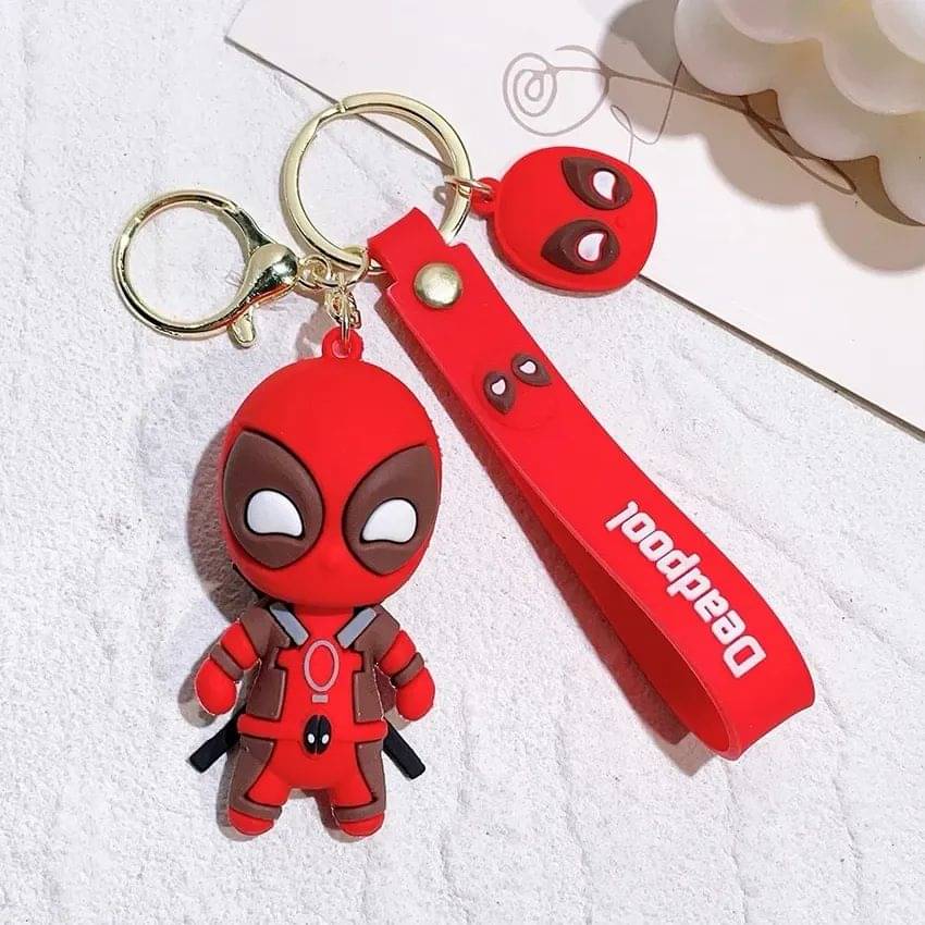 Mangalam Enterprises Red PVC Keychain - Pack of 2 Mangalam Enterprises Red PVC Keychain - Pack of 2