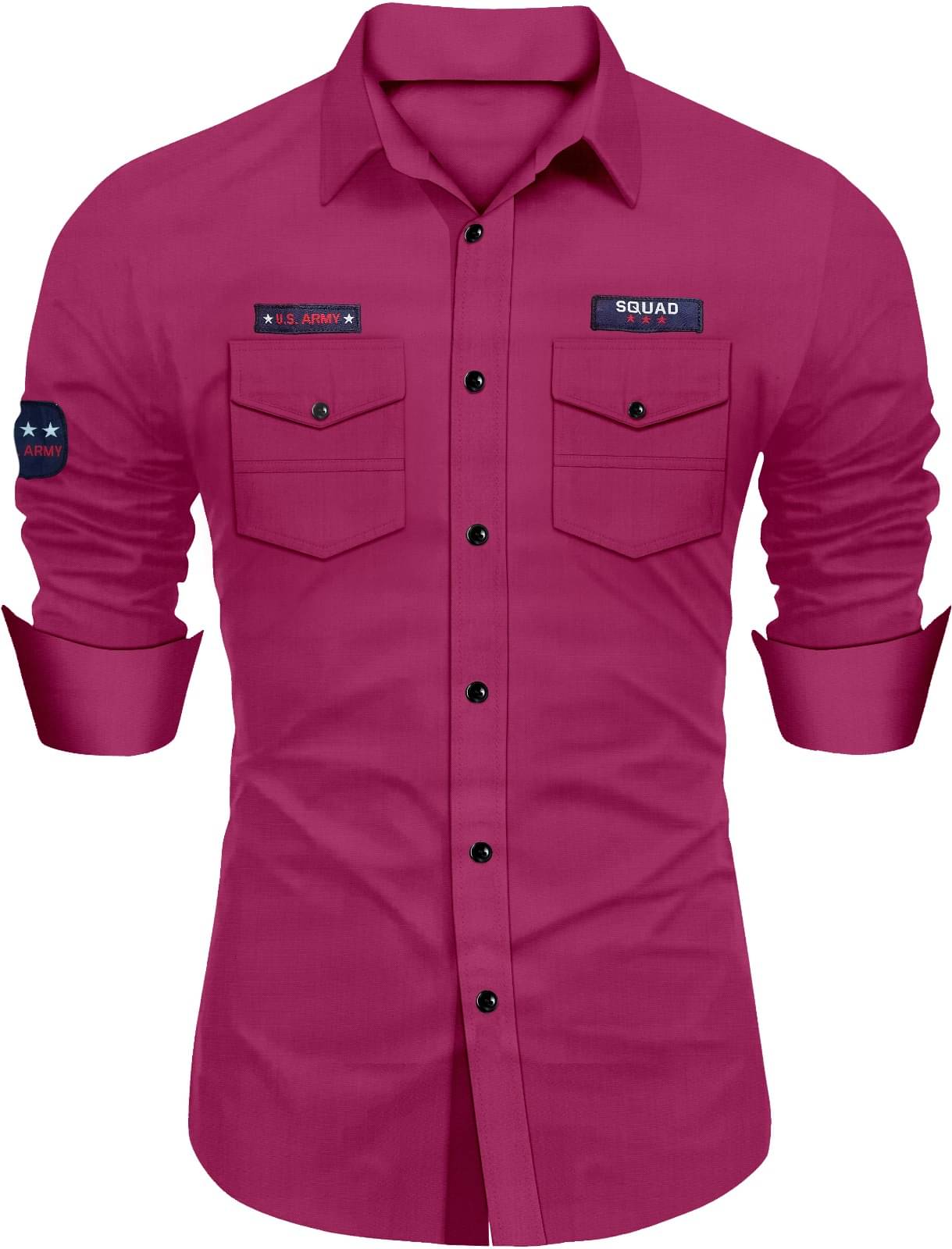 NEXCODE 100% Cotton Regular Fit Self Design Full Sleeves Men's Casual Shirt - Pink ( Pack of 1 ) NEXCODE 100% Cotton Regular Fit Self Design Full Sleeves Men's Casual Shirt - Pink ( Pack of 1 )
