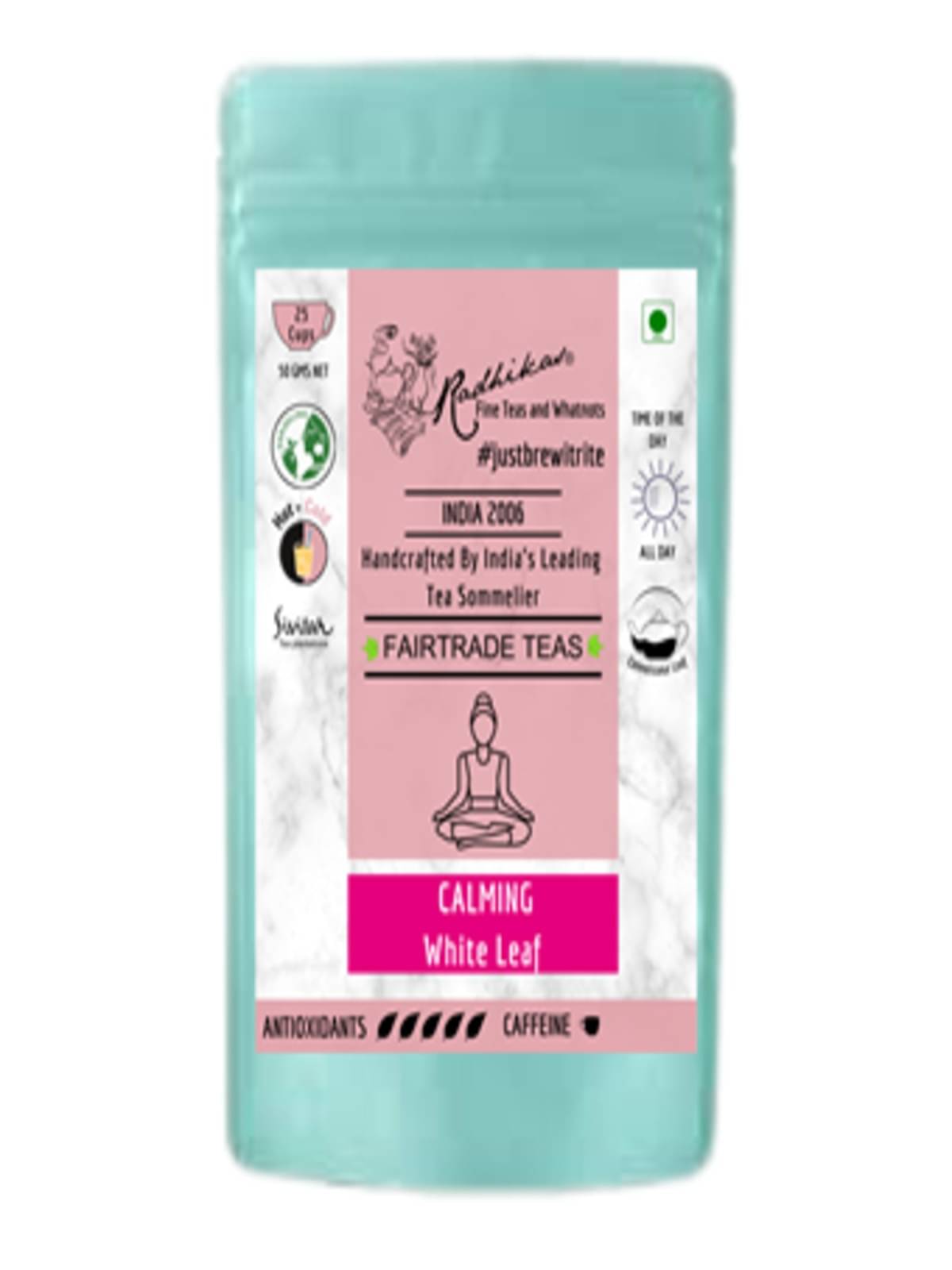     			RADHIKAS FINE TEAS AND WHATNOTS 50 gm Natural Green Tea ( Loose Leaf )