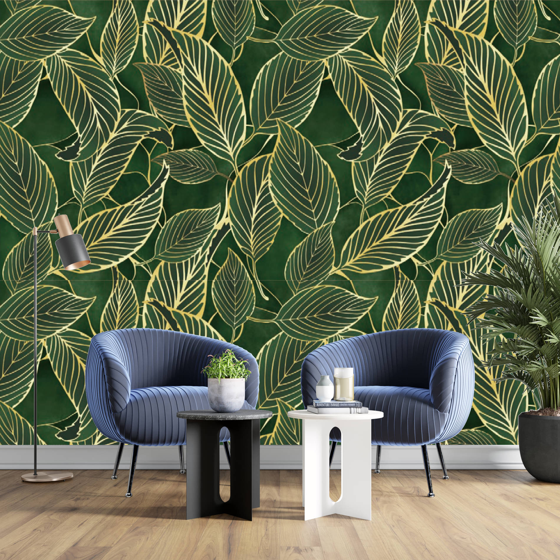     			Sekhmet  Floral Self-Adhesive Wallpaper PVC Peel & Kitchen & Furniture Makeover(60x200 cm)