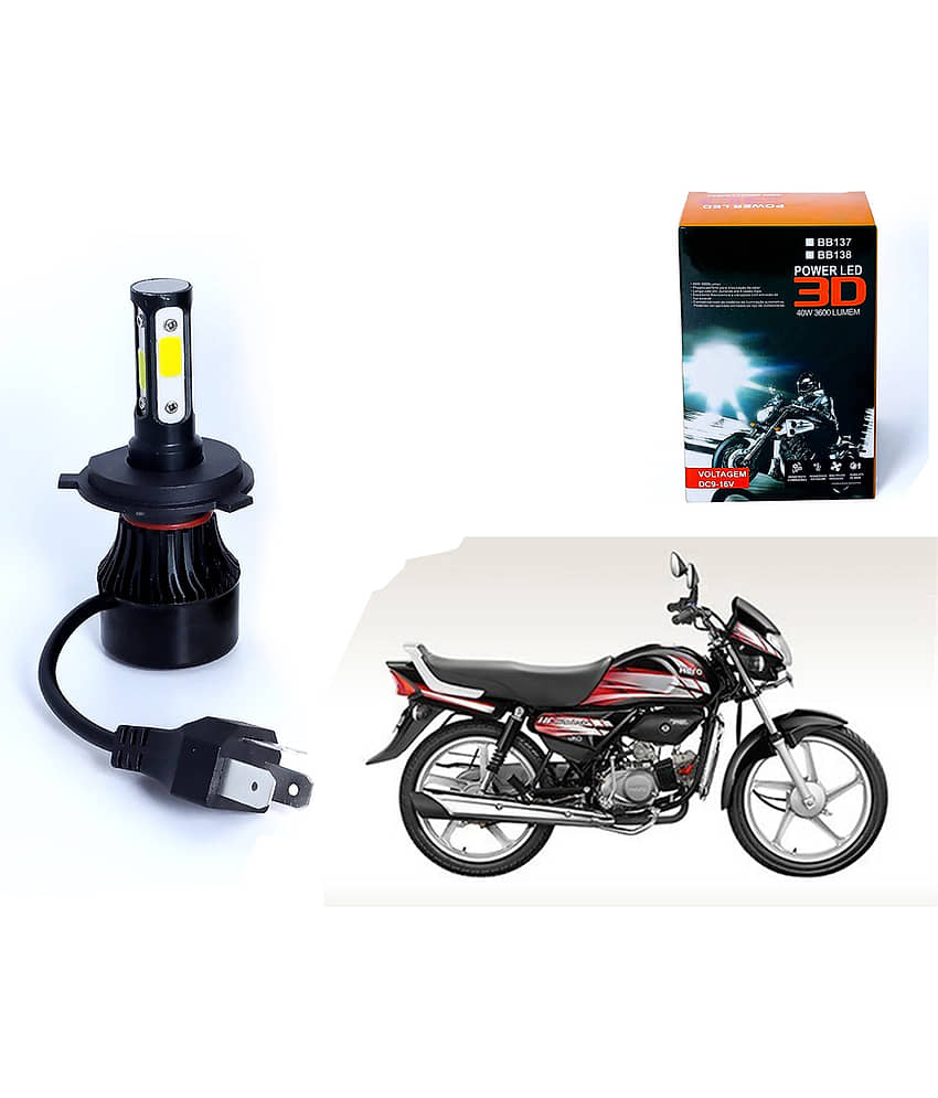 Bike Headlight Pulsar 220 Headlight Bulb Type Night Eye H4 LED