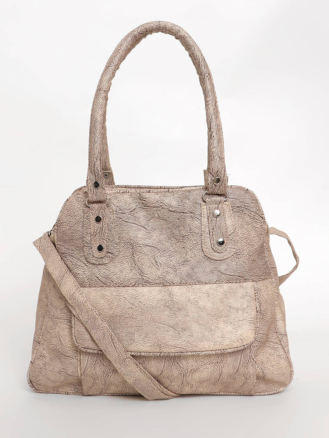     			Springberry Shoulder Bag PU Set of 1 ( Beige )