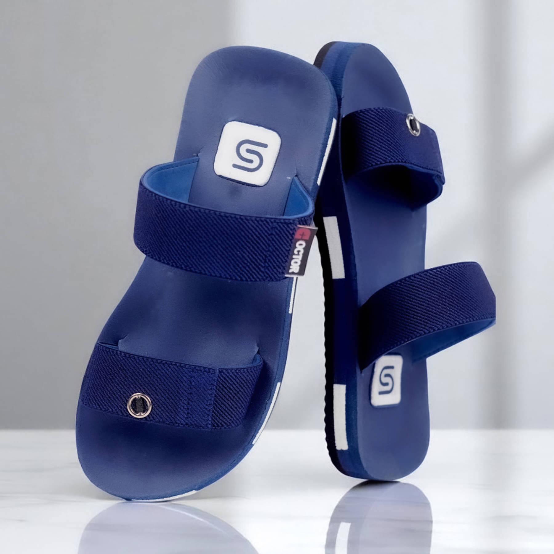 Squash - Blue Men's Floater Sandals Squash - Blue Men's Floater Sandals