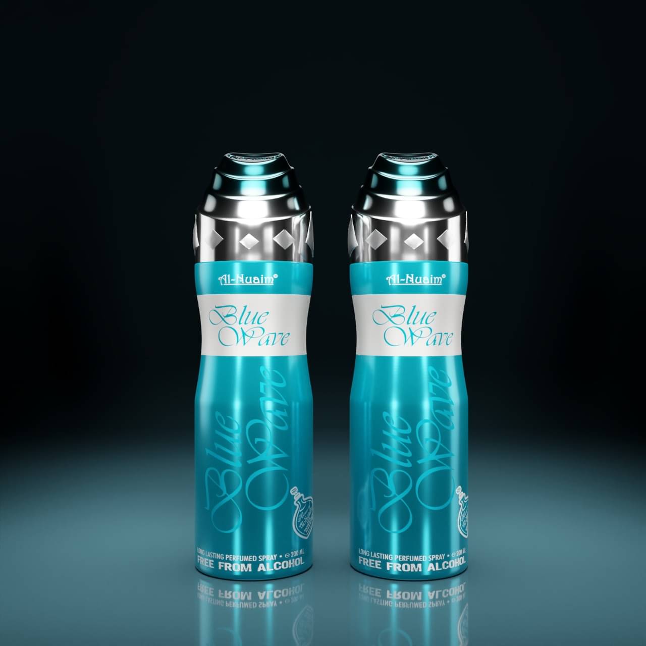     			Al-Nuaim AL_NUAIM_DEO_BLUE_WAVE_PACK_OF_2(200ML Deodorant Spray for Unisex 100 ml ( Pack of 2 )
