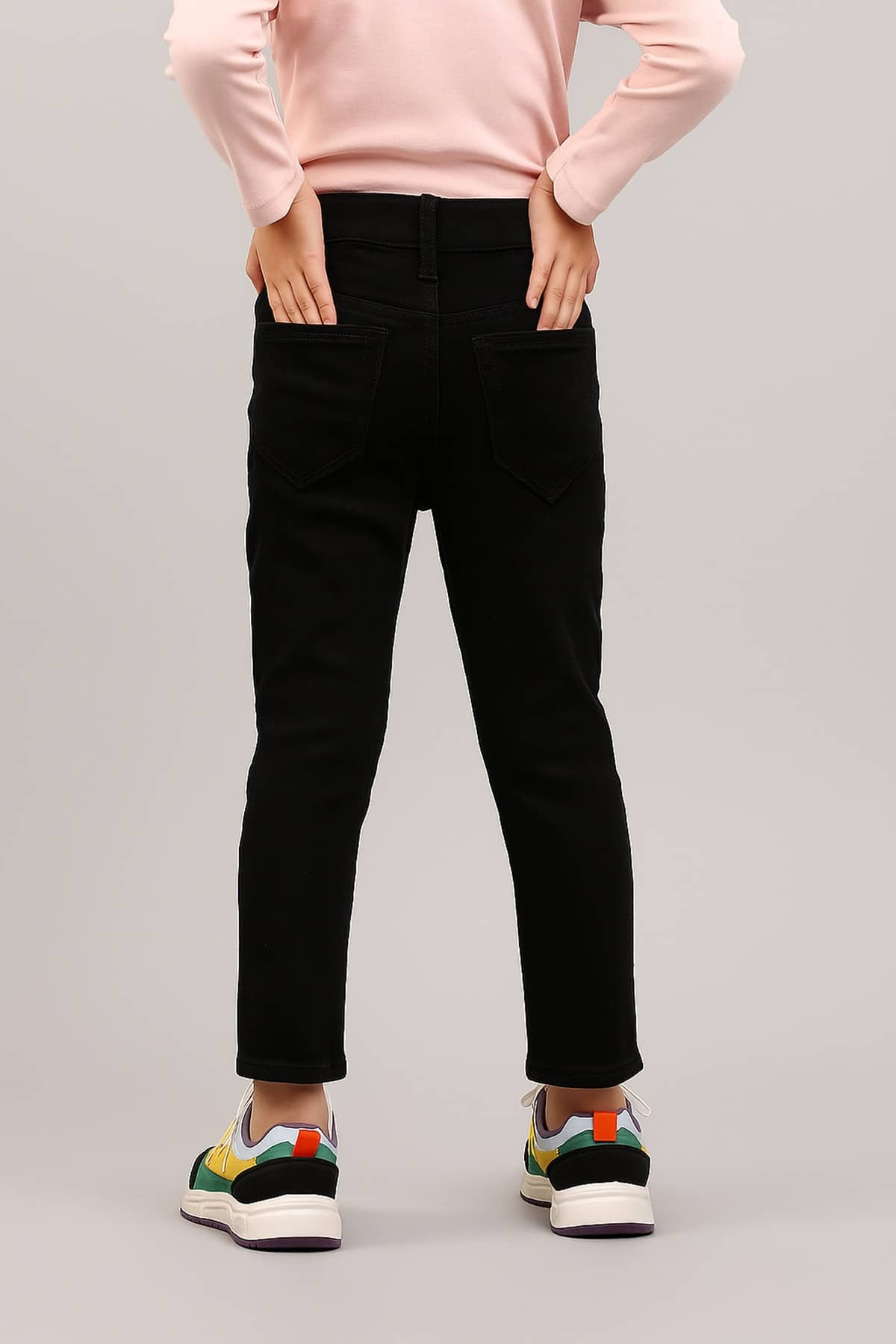Arshia Fashions Girls Denim Jeans ( Pack of 1 , Black ) - Jeans | Buy online on ZillyBuy
