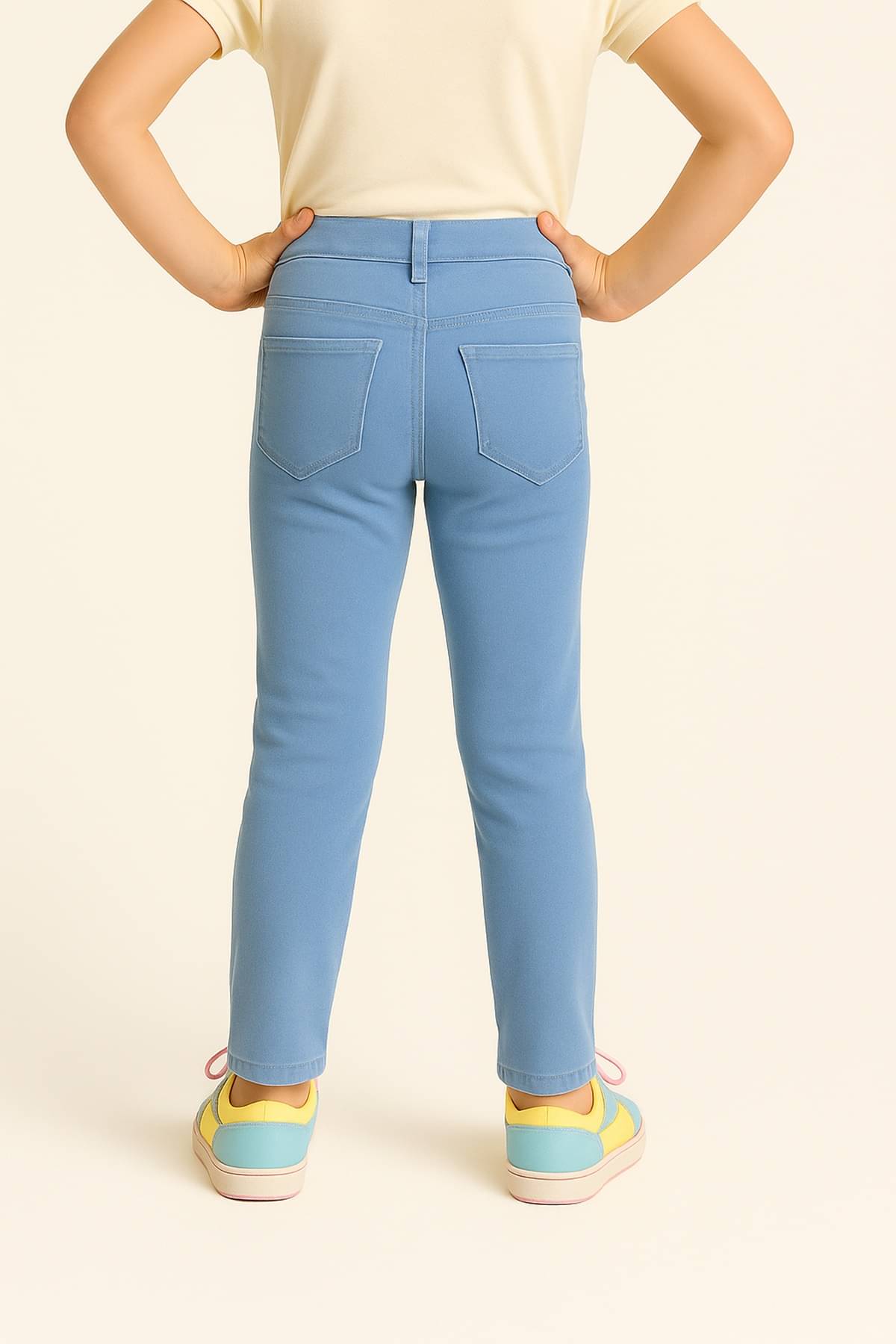    			Arshia Fashions Girls Denim Jeans ( Pack of 1 , Light Blue )