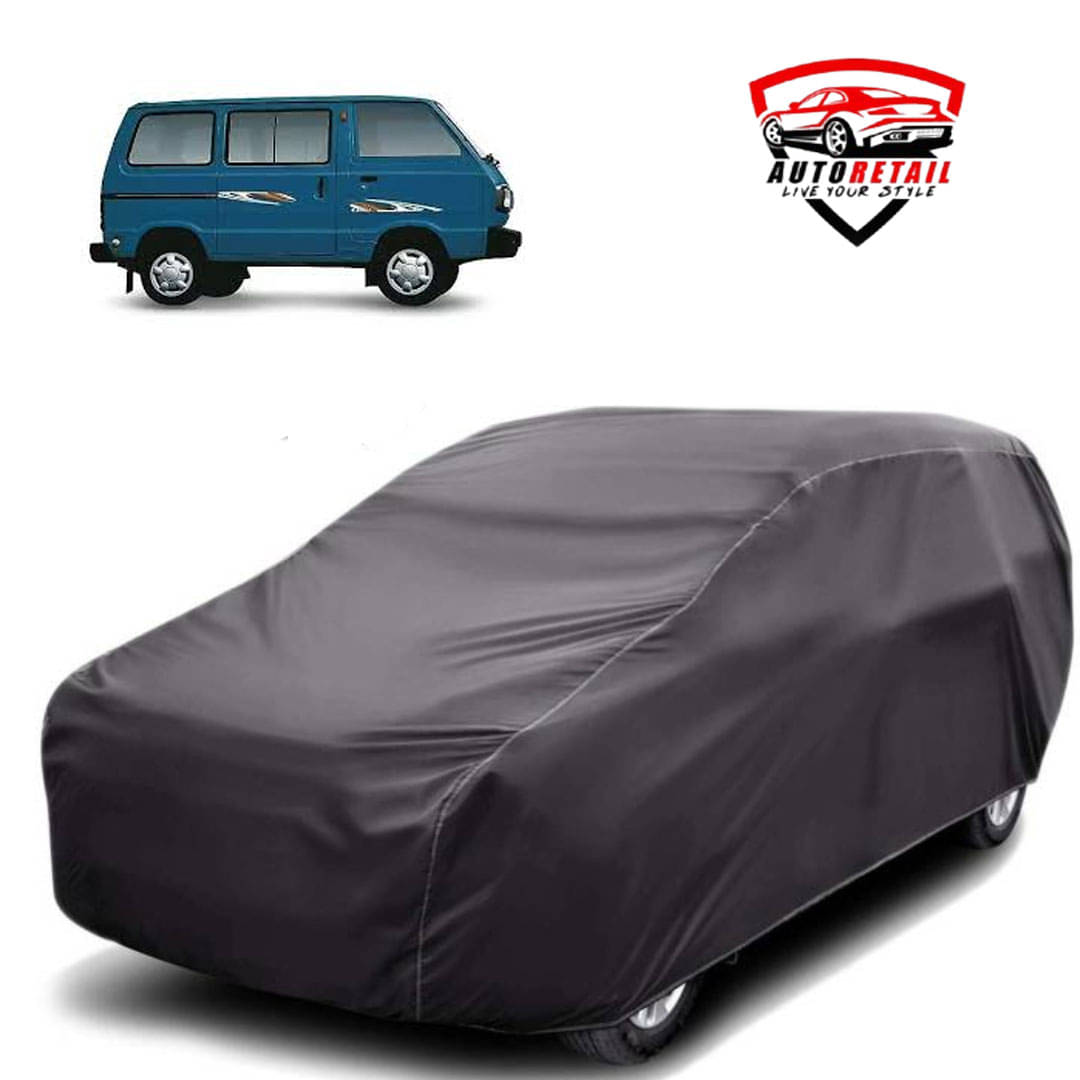     			AutoRetail Car Body Cover for Maruti Suzuki Omni [2009-2015] With Mirror Pocket ( Pack of 1 ) , Grey