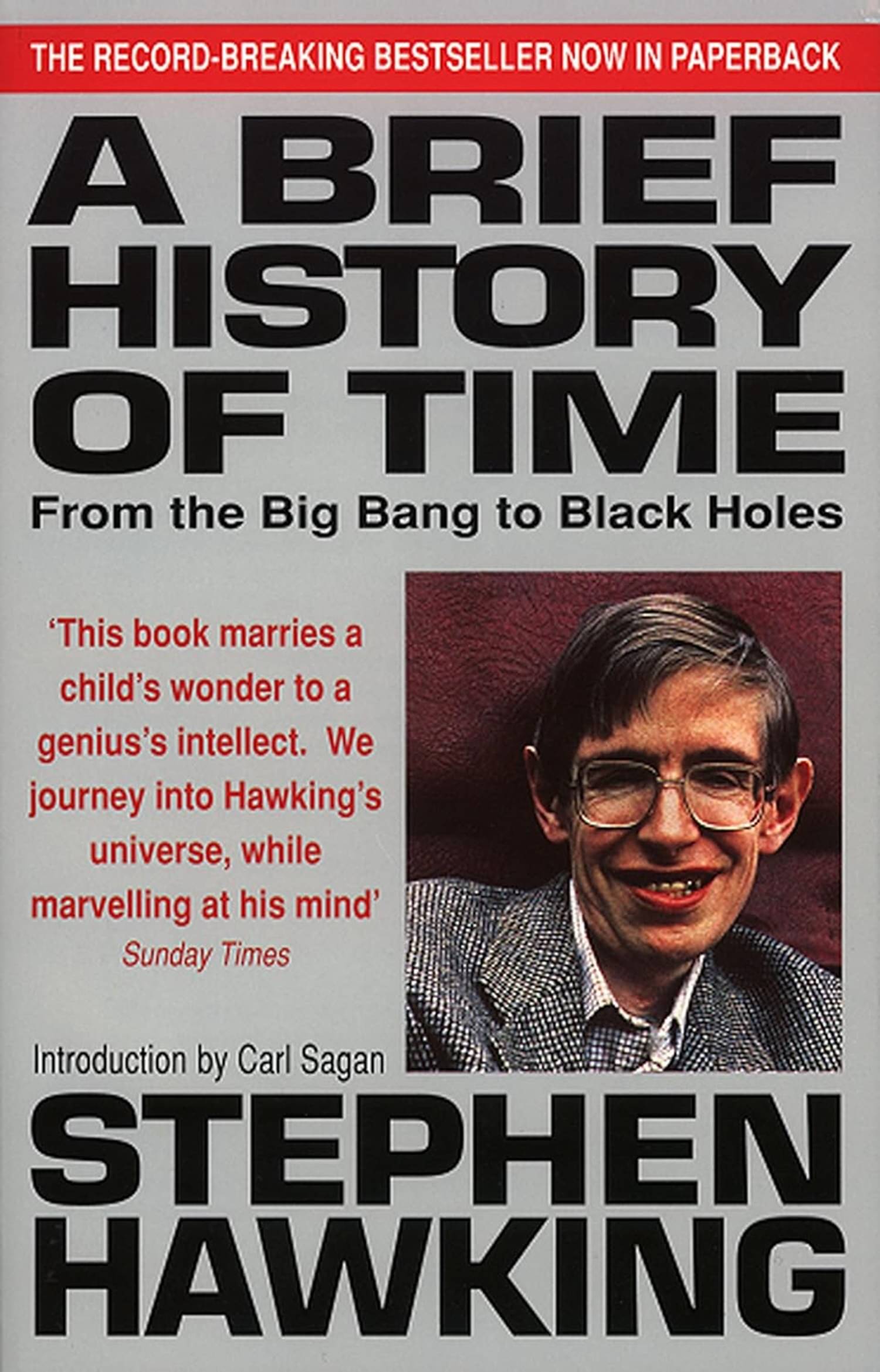     			Brief History Of Time, A (L): From Big Bang to Black Holes Paperback – 1 April 1995 by Stephen Hawking (Author)
