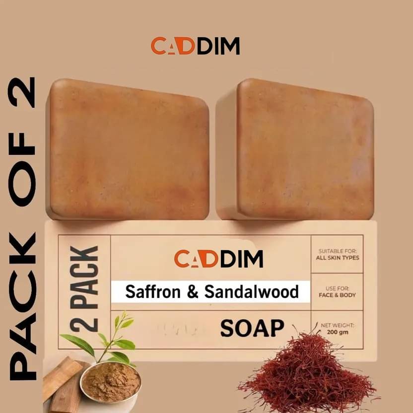    			CADDIM Skin Whitening GHARSOAPS Soap for All Skin Type ( Pack of 2 )
