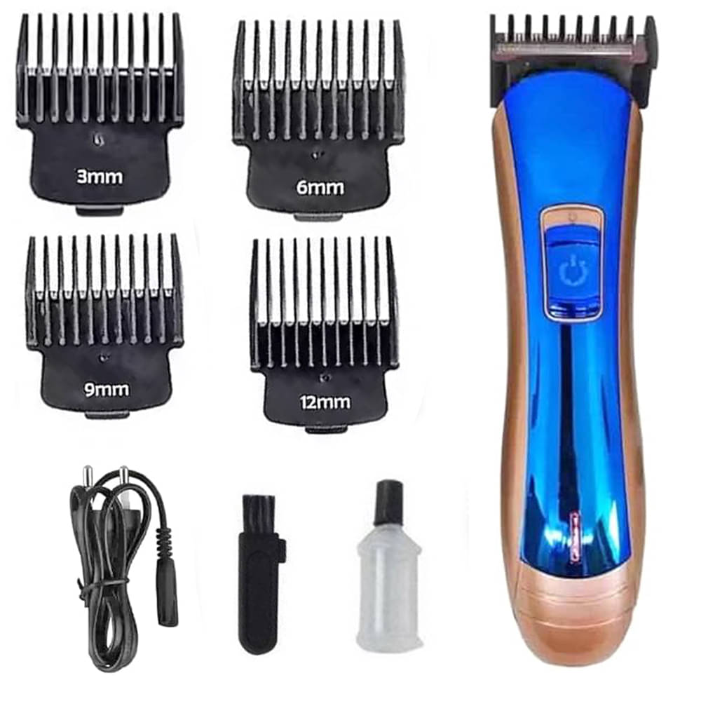     			CRS TRIMMER FOR MEN Blue Cordless Beard Trimmer With 60 minutes Runtime