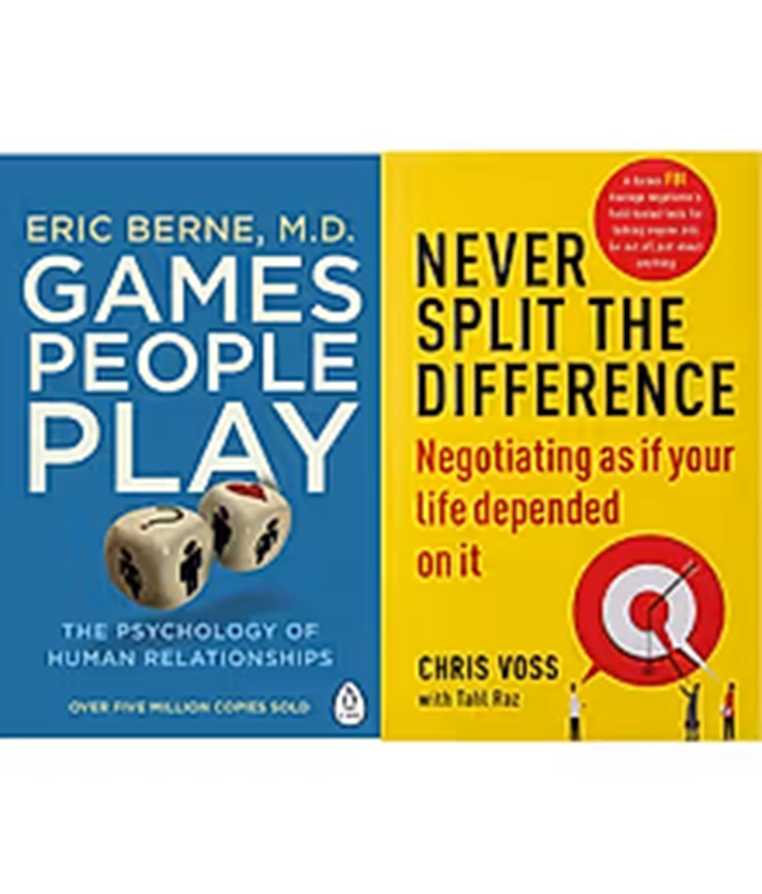 Combo of 2 book Games People, Play & Never Split the Difference (COMBO) Combo of 2 book Games People, Play & Never Split the Difference (COMBO)