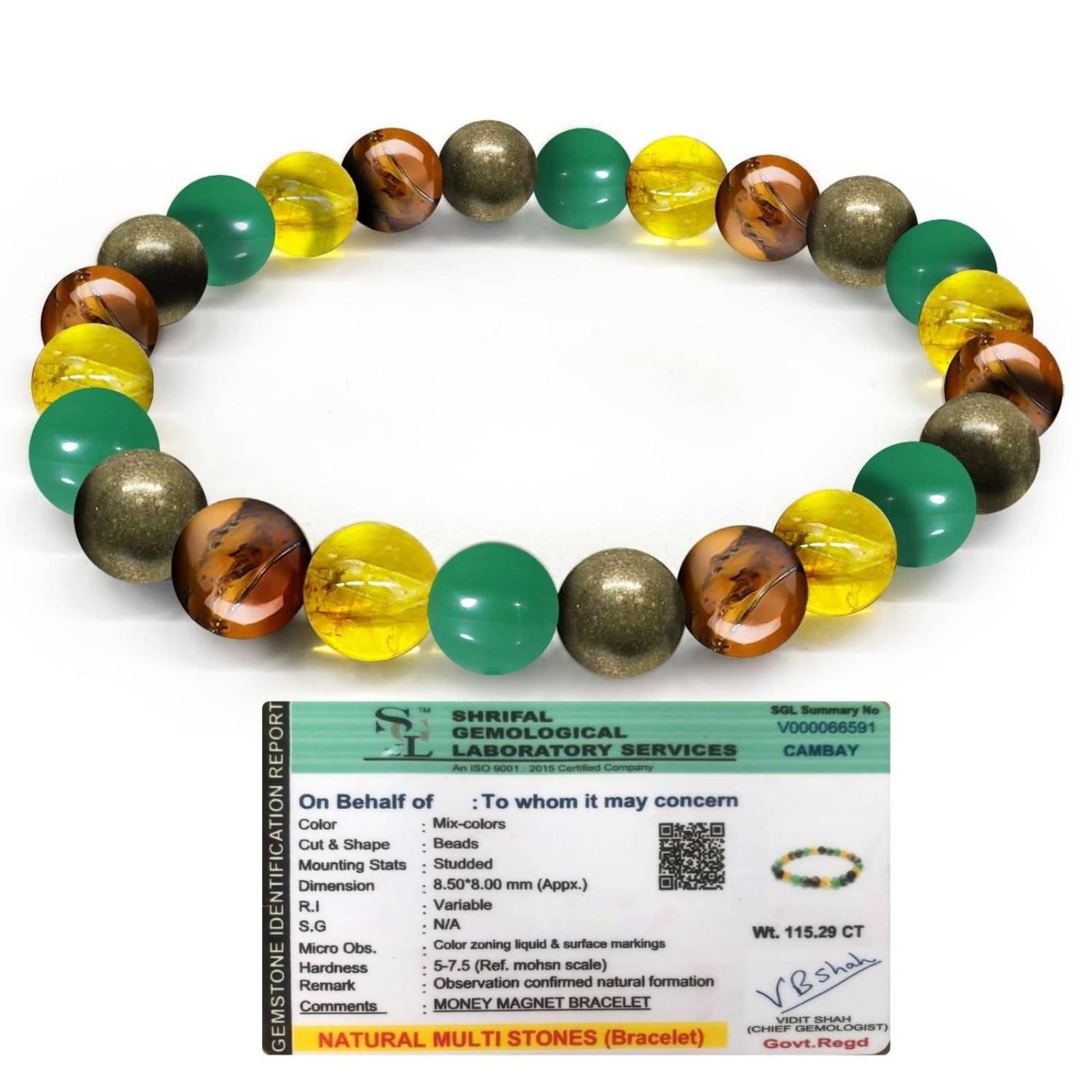EPSAA Multicolor Bracelet ( Pack of 1 )     			EPSAA Multicolor Bracelet ( Pack of 1 )