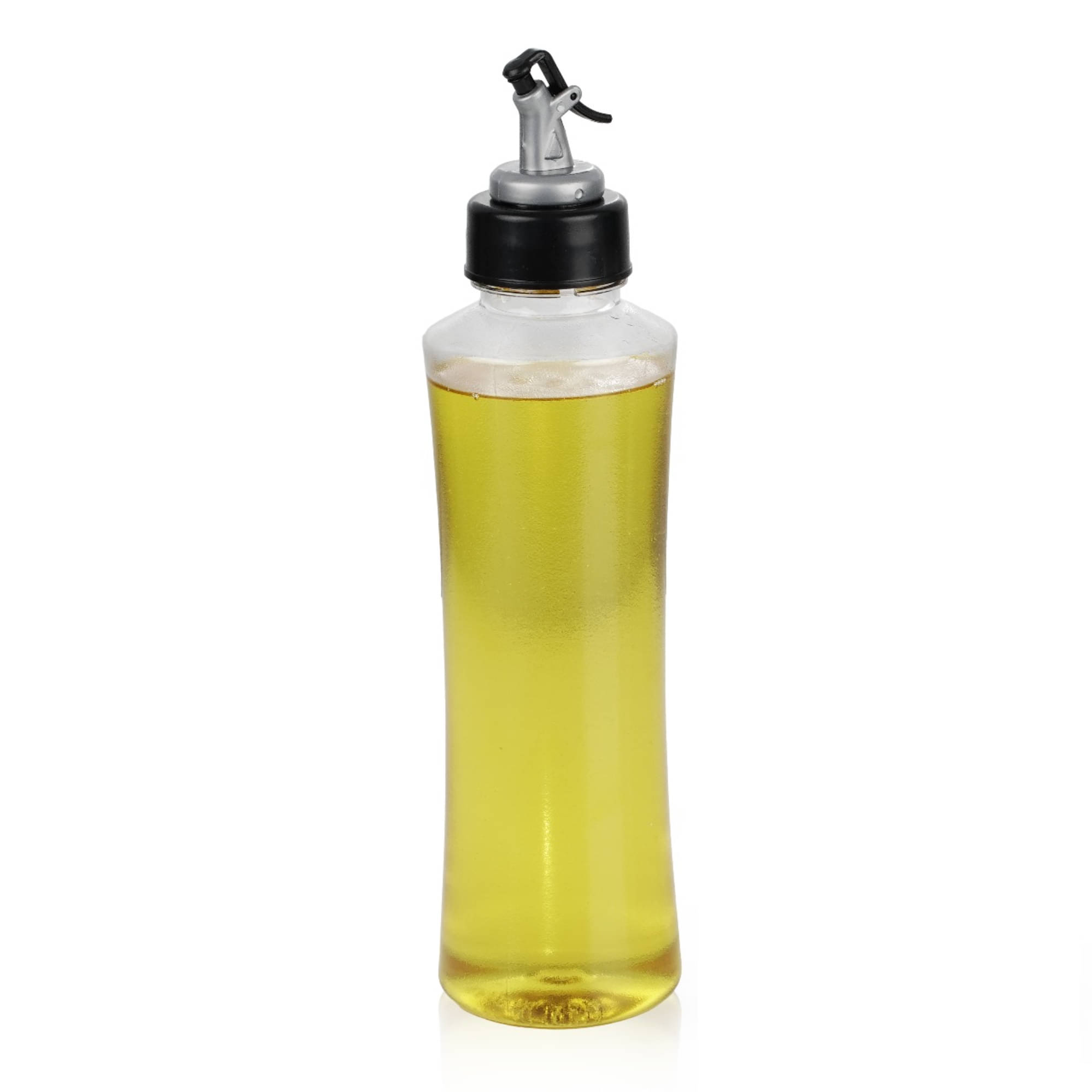     			FIT4CHEF Oil Dispenser 1000ml Polyproplene Transparent Oil Container ( Set of 1 )