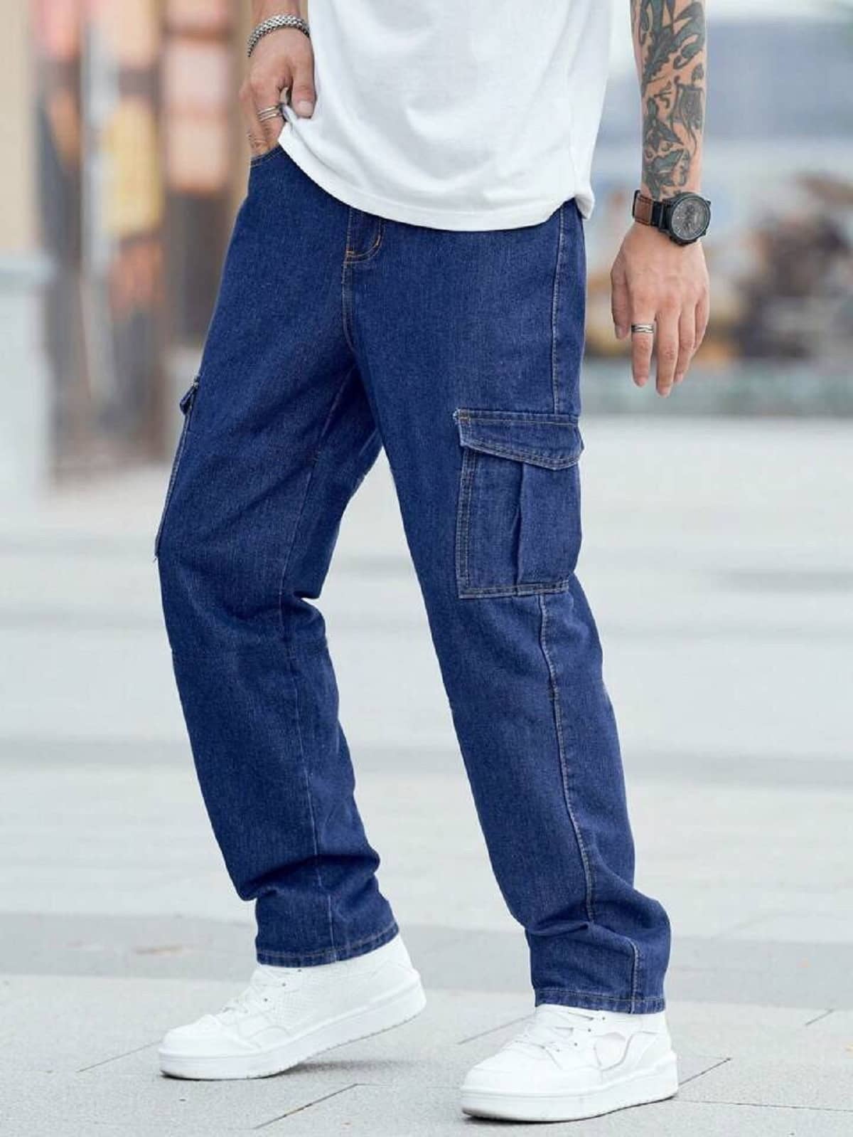 Gazal Fashions Solid Men's Jeans - Blue ( Pack of 1 ) - Jeans | Buy online on ZillyBuy