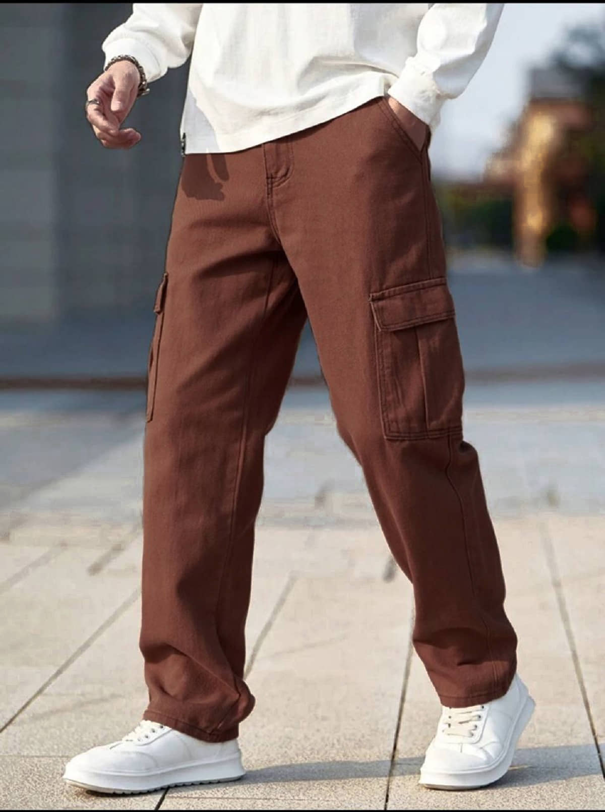 Gazal Fashions Solid Men's Jeans - Brown ( Pack of 1 ) - Jeans | Buy online on ZillyBuy