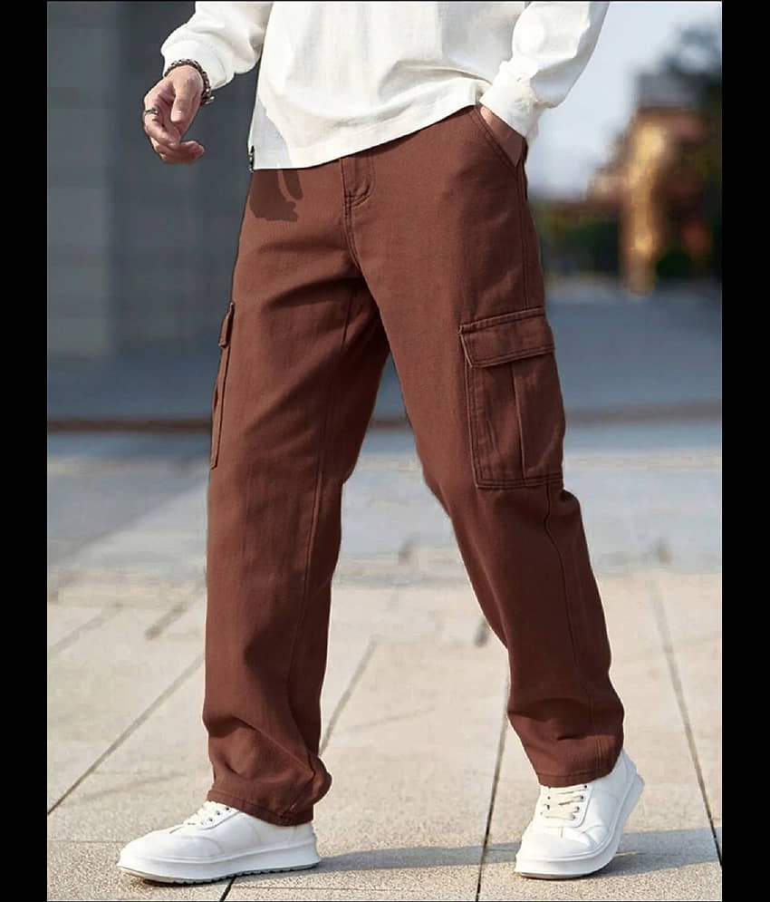 Gazal Fashions Solid Men's Jeans - Brown ( Pack of 1 ) - Jeans | Buy online on ZillyBuy