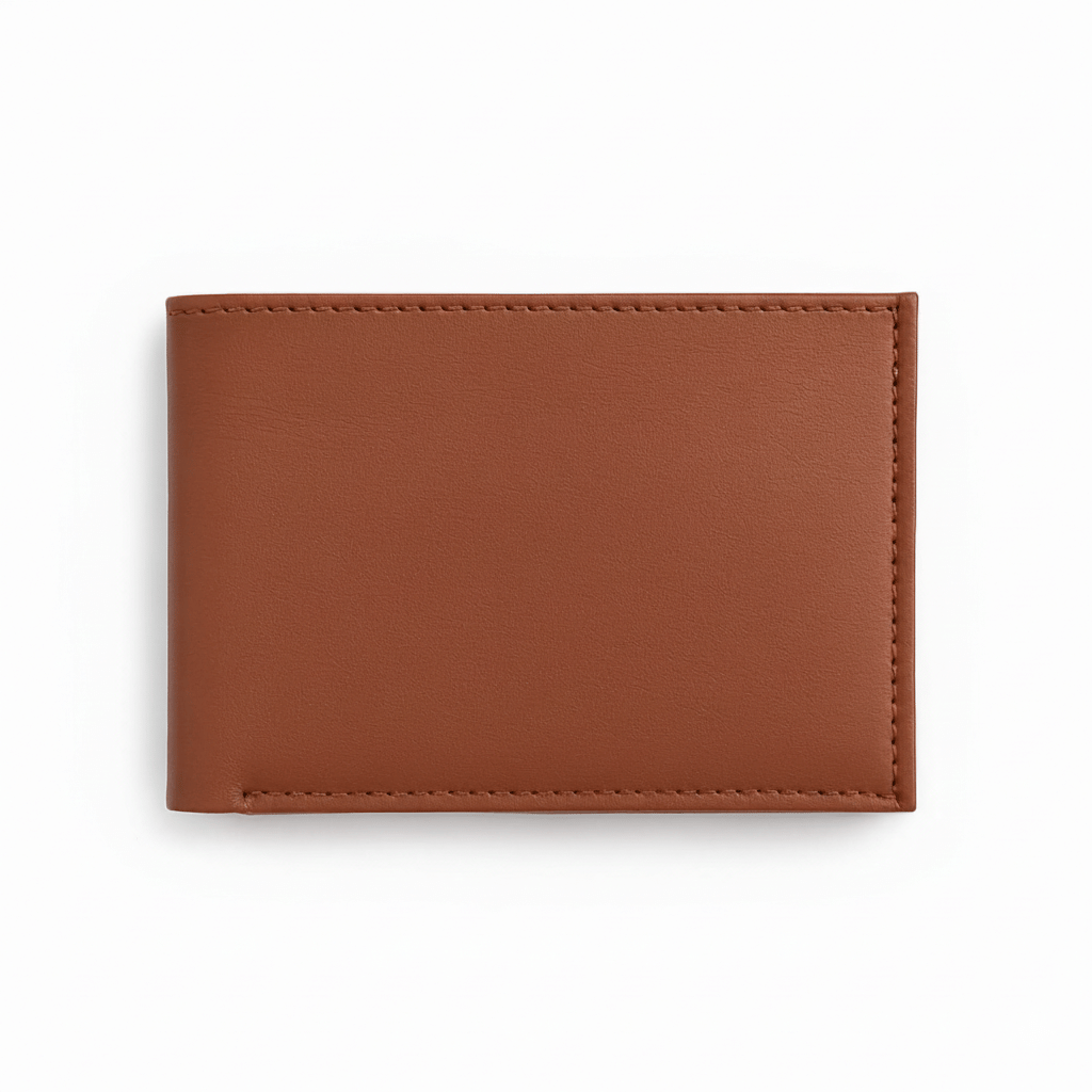     			Generic Leather Solid Men's Two Fold Wallet,Regular Wallet With 3 Slots For Card ( Brown , Pack of 1 )