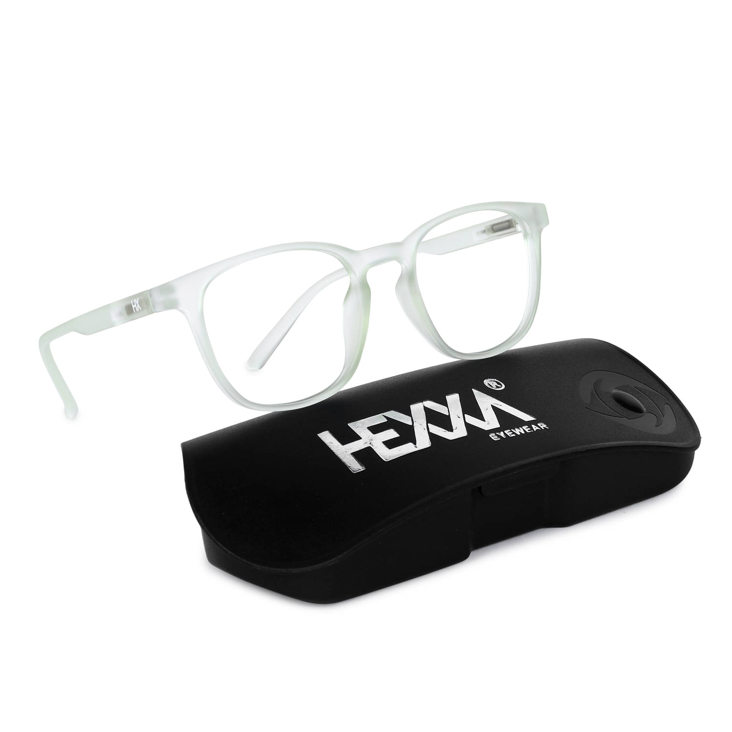 Hexxa Green Rectangular Eyeglass Frame ( Pack of 1 ) Hexxa Green Rectangular Eyeglass Frame ( Pack of 1 )