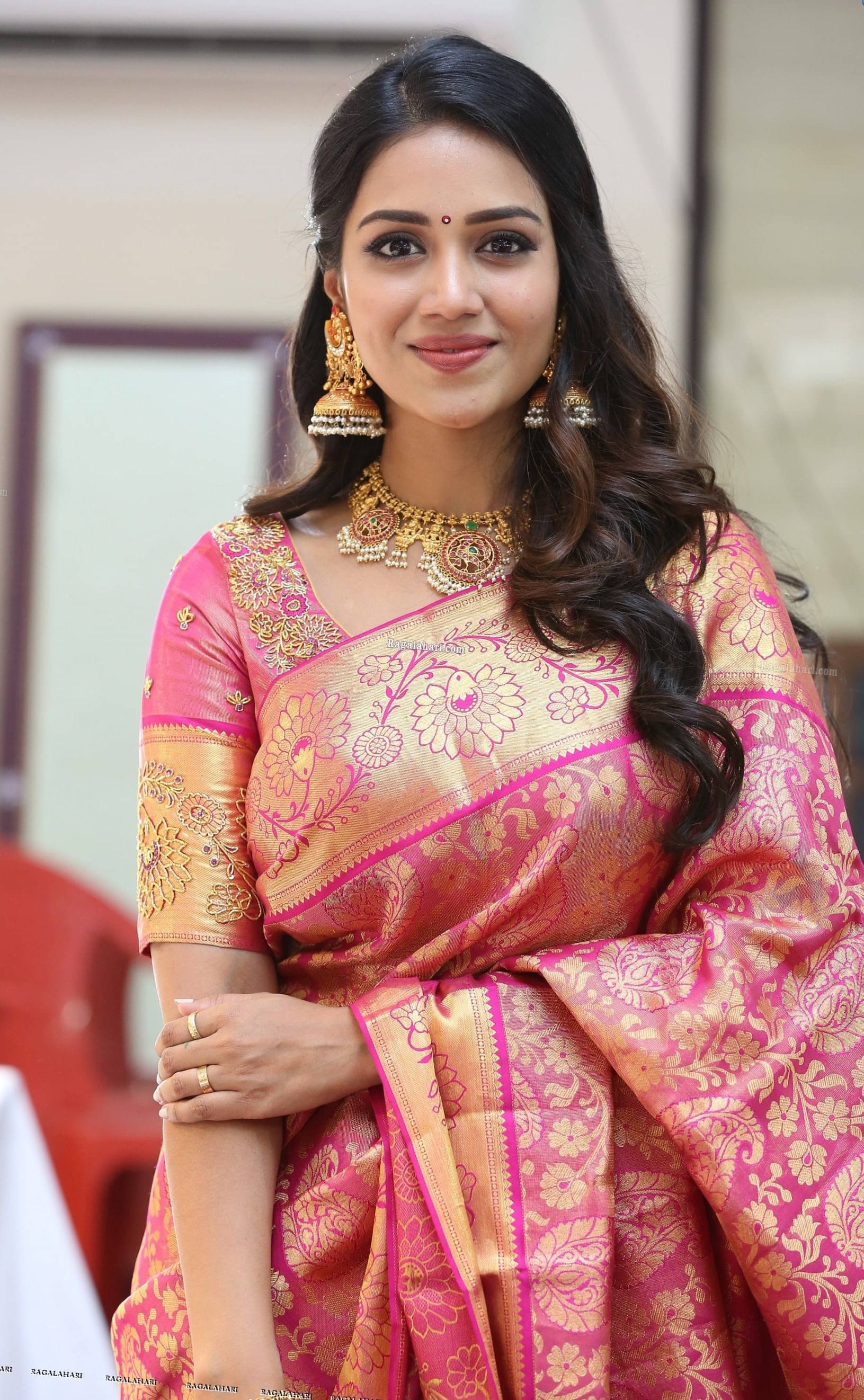 INDIAN SILKS Silk Blend Printed Banarasi saree With Unstitched Blouse Piece ( Multicolor )     			INDIAN SILKS Silk Blend Printed Banarasi saree With Unstitched Blouse Piece ( Multicolor )