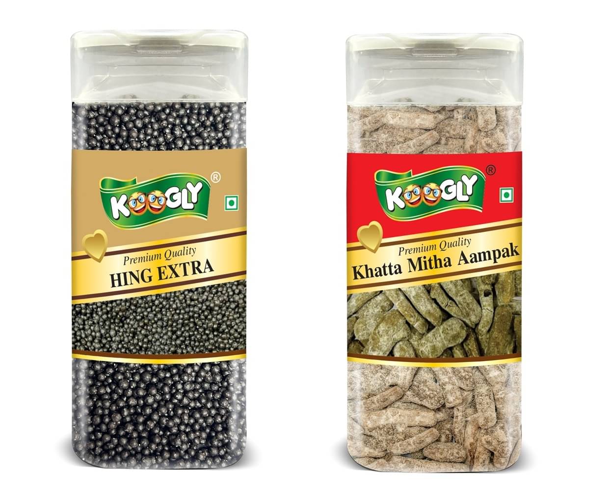     			KOOGLY Hing Extra+ Khatta Mitha Aam pak Hard Candies 460 gm