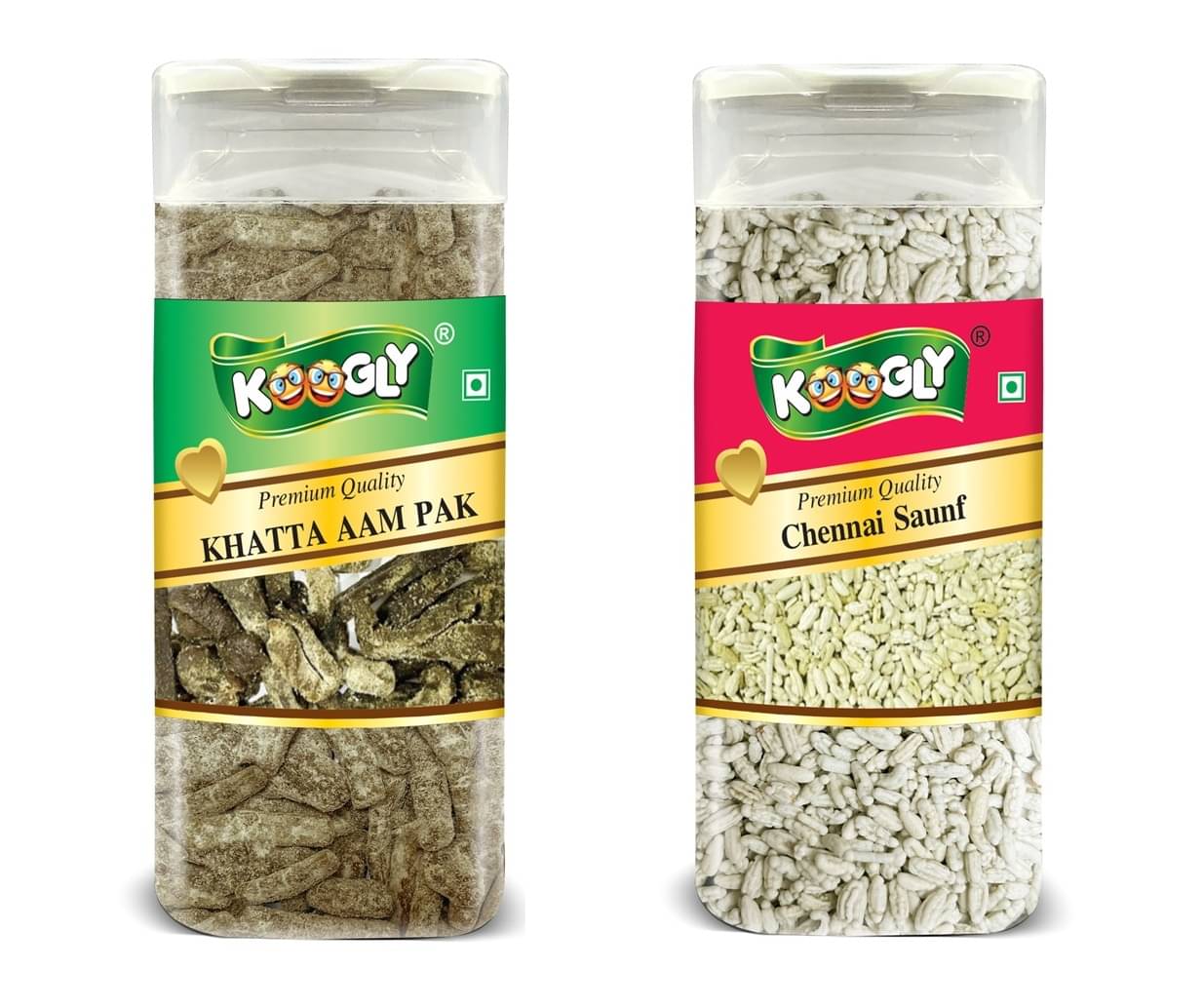 KOOGLY Khatta Aampak+ Chennai Saunf Hard Candies 385 gm KOOGLY Khatta Aampak+ Chennai Saunf Hard Candies 385 gm