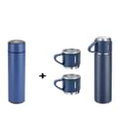 NA LED-BOTTLE-500-BLU Blue Steel Infuser Water Bottle 500 mL ( 2 )