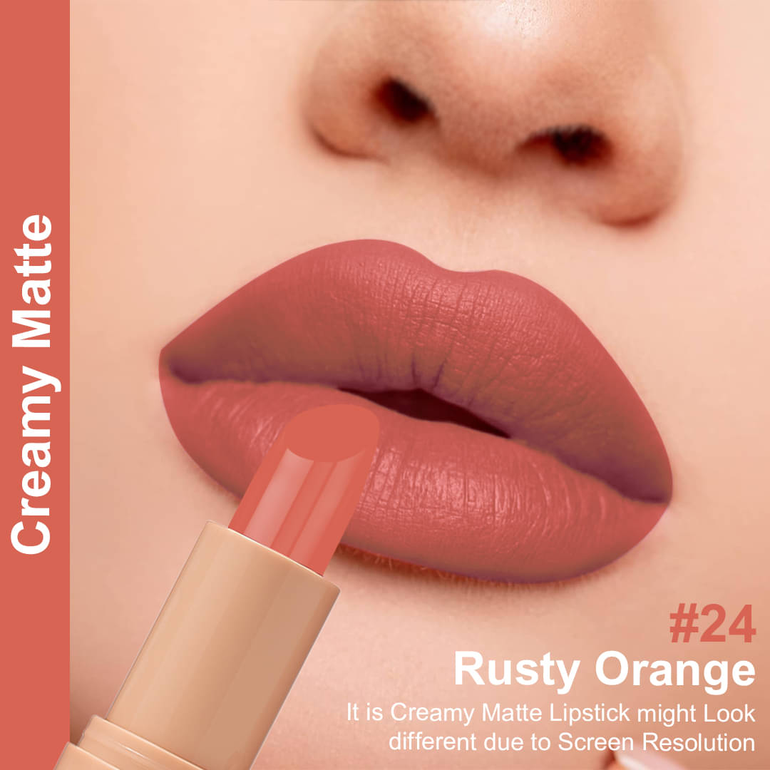 One Wish Ruby Pink Matte Long Lasting Creme Lipstick ( Pack of 1 ) One Wish Ruby Pink Matte Long Lasting Creme Lipstick ( Pack of 1 )